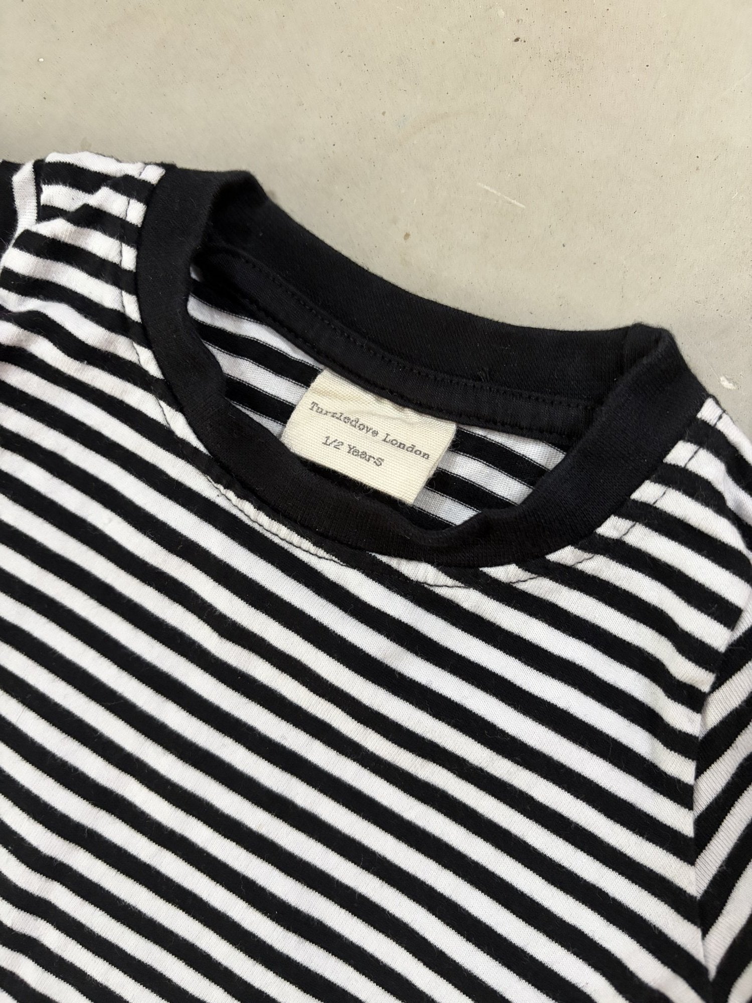 Turtledove London striped tshirt || 1/2Y