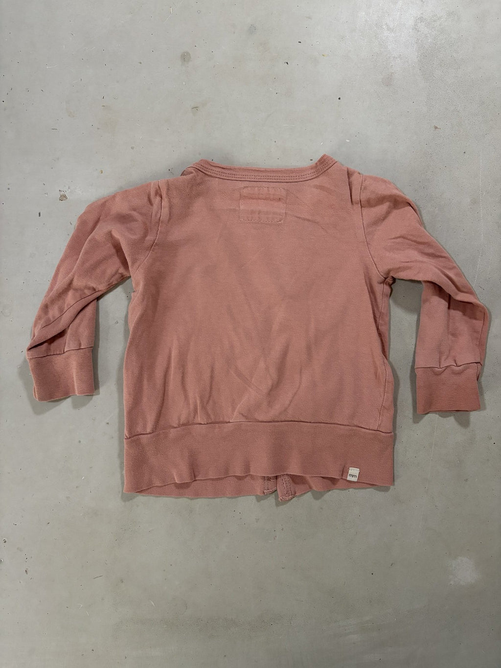 Mini Mioche rusty rose cardigan || 2