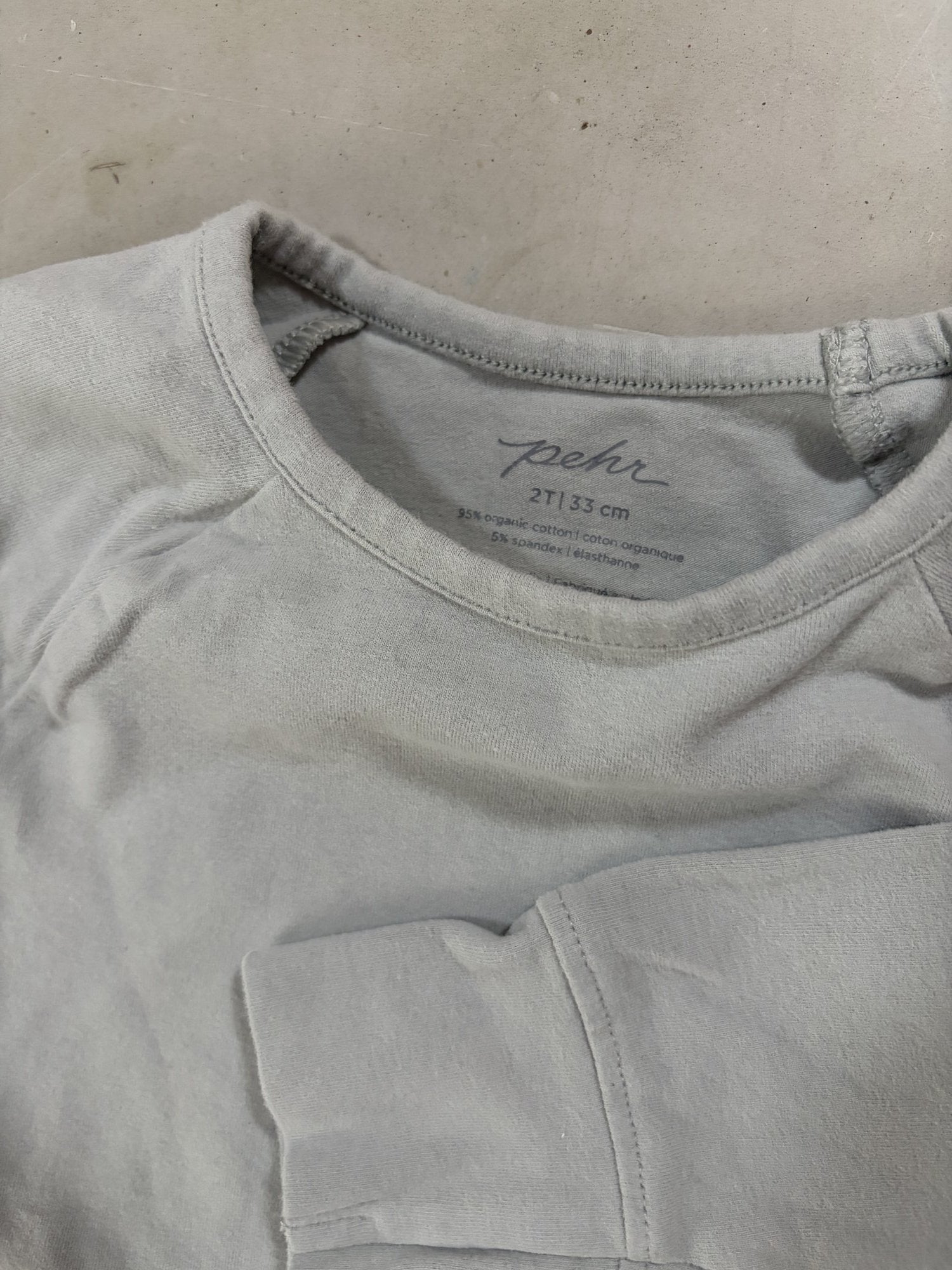 Pehr long sleeve with pockets || 2T (fits 18M)