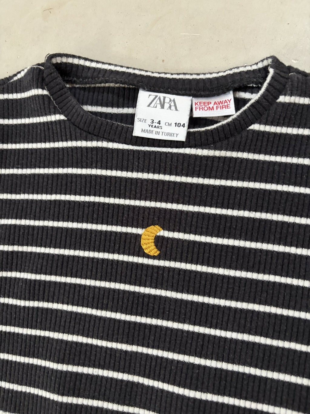 Zara long sleeve moon shirt || 3-4 Y