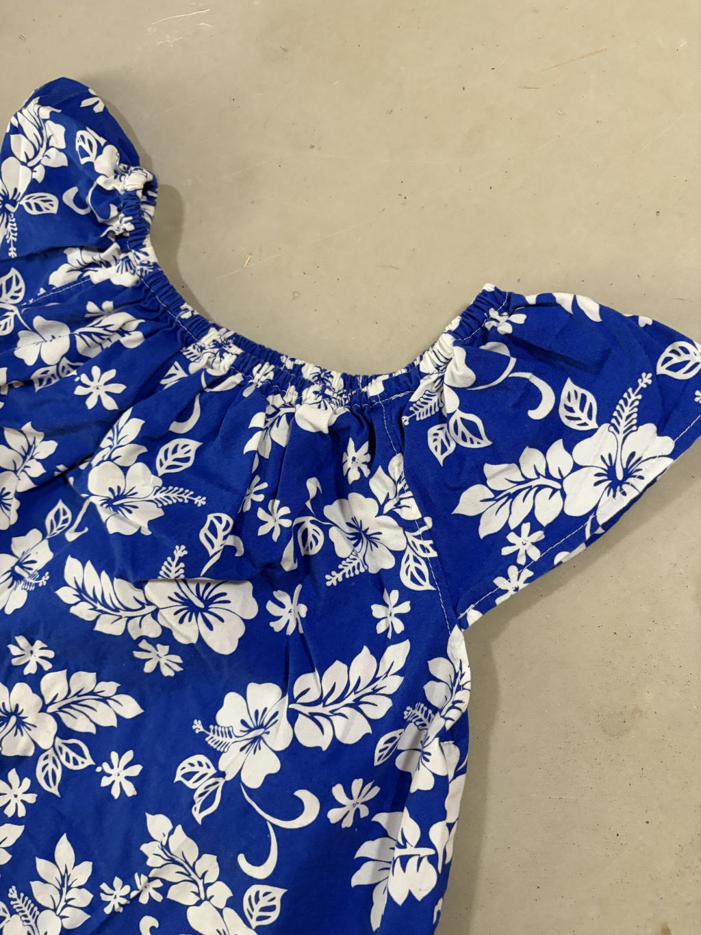 Grammy Made Hawaiian dress || 4T