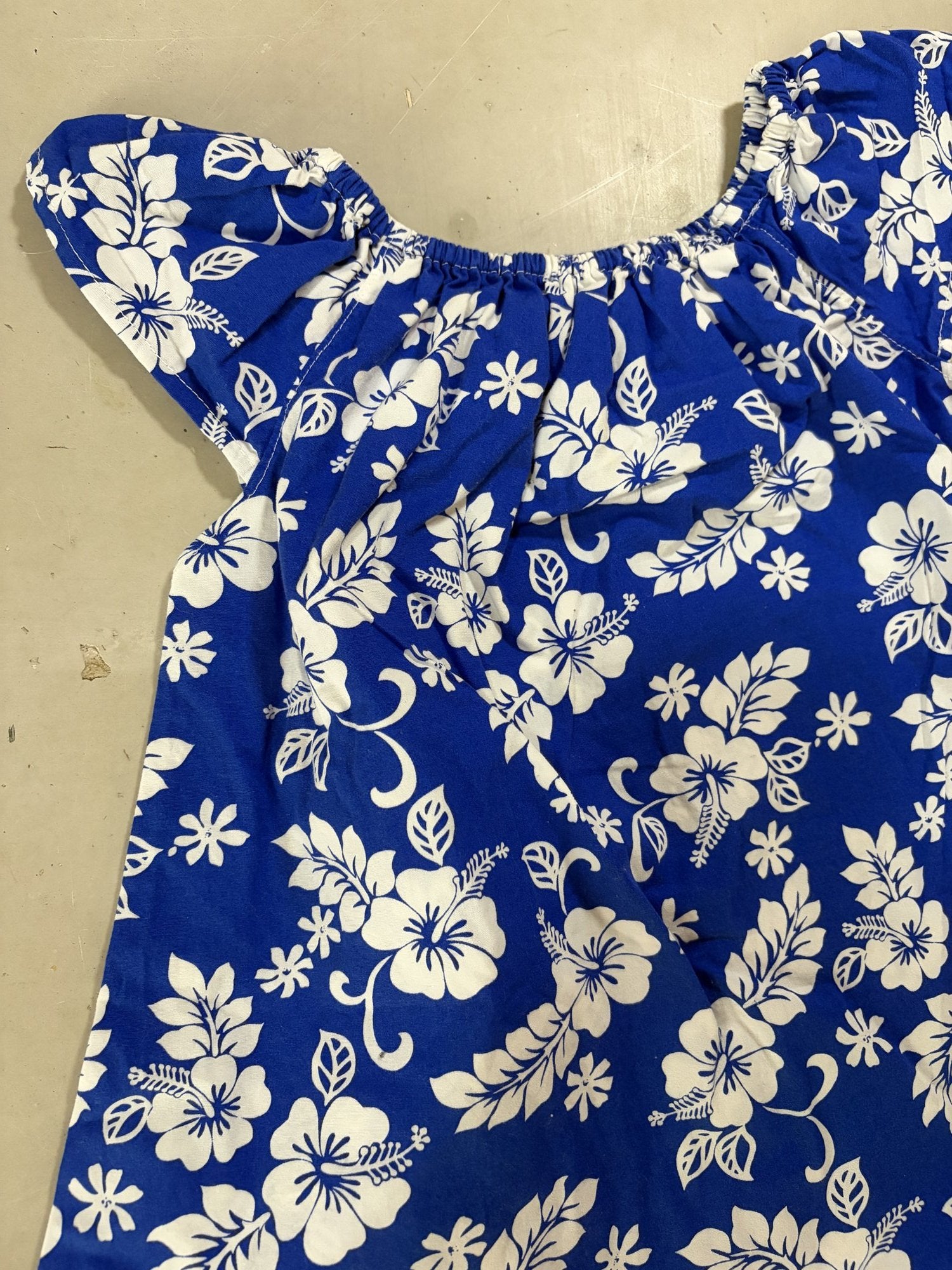 Grammy Made Hawaiian dress || 4T