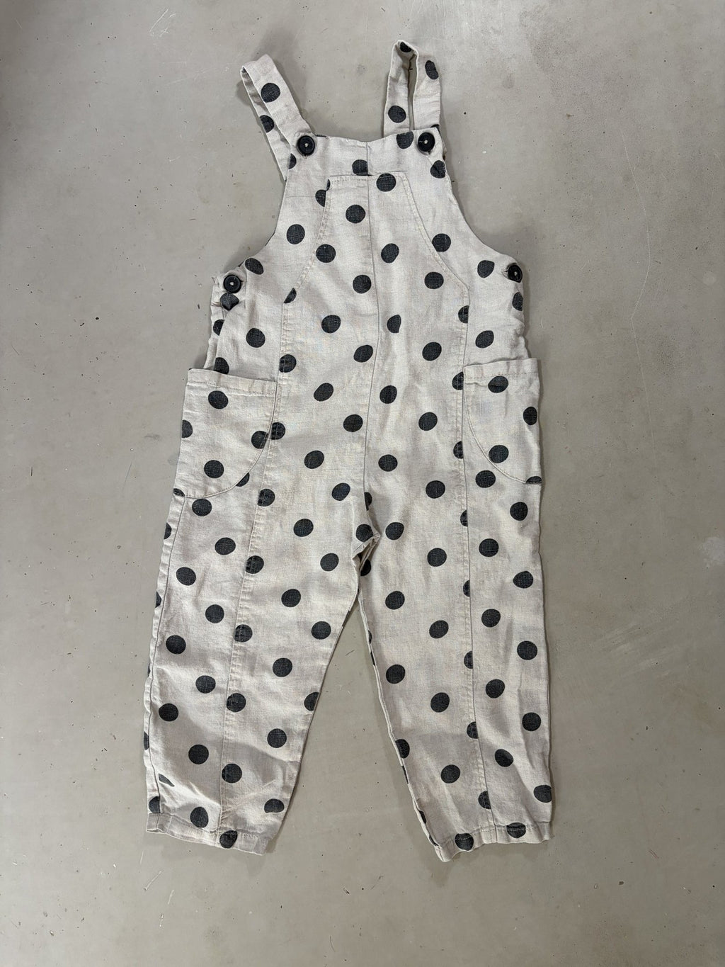 Zara linen overalls || 4-5Y