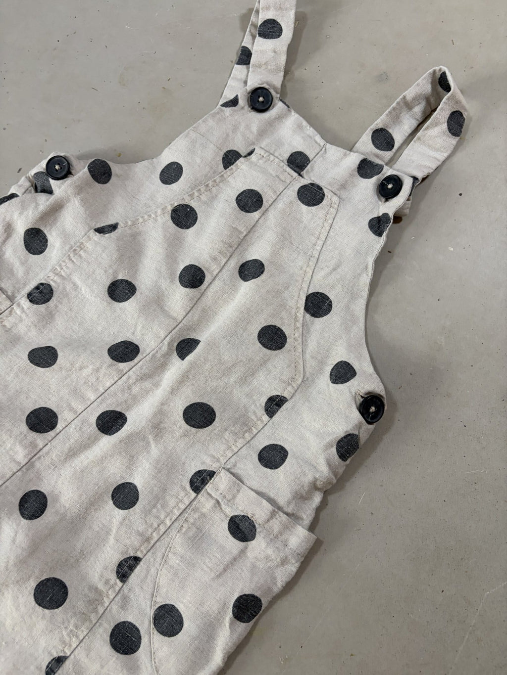 Zara linen overalls || 4-5Y