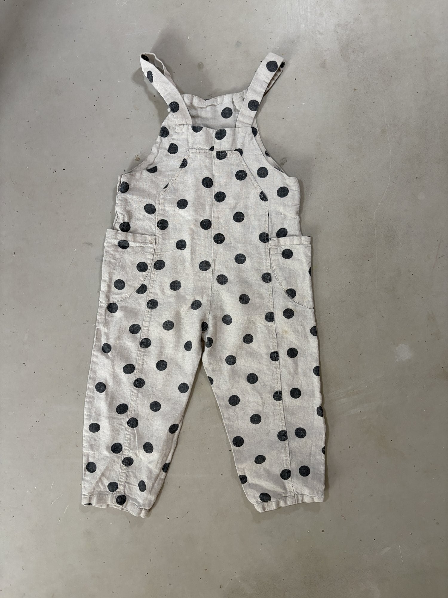 Zara linen overalls || 4-5Y
