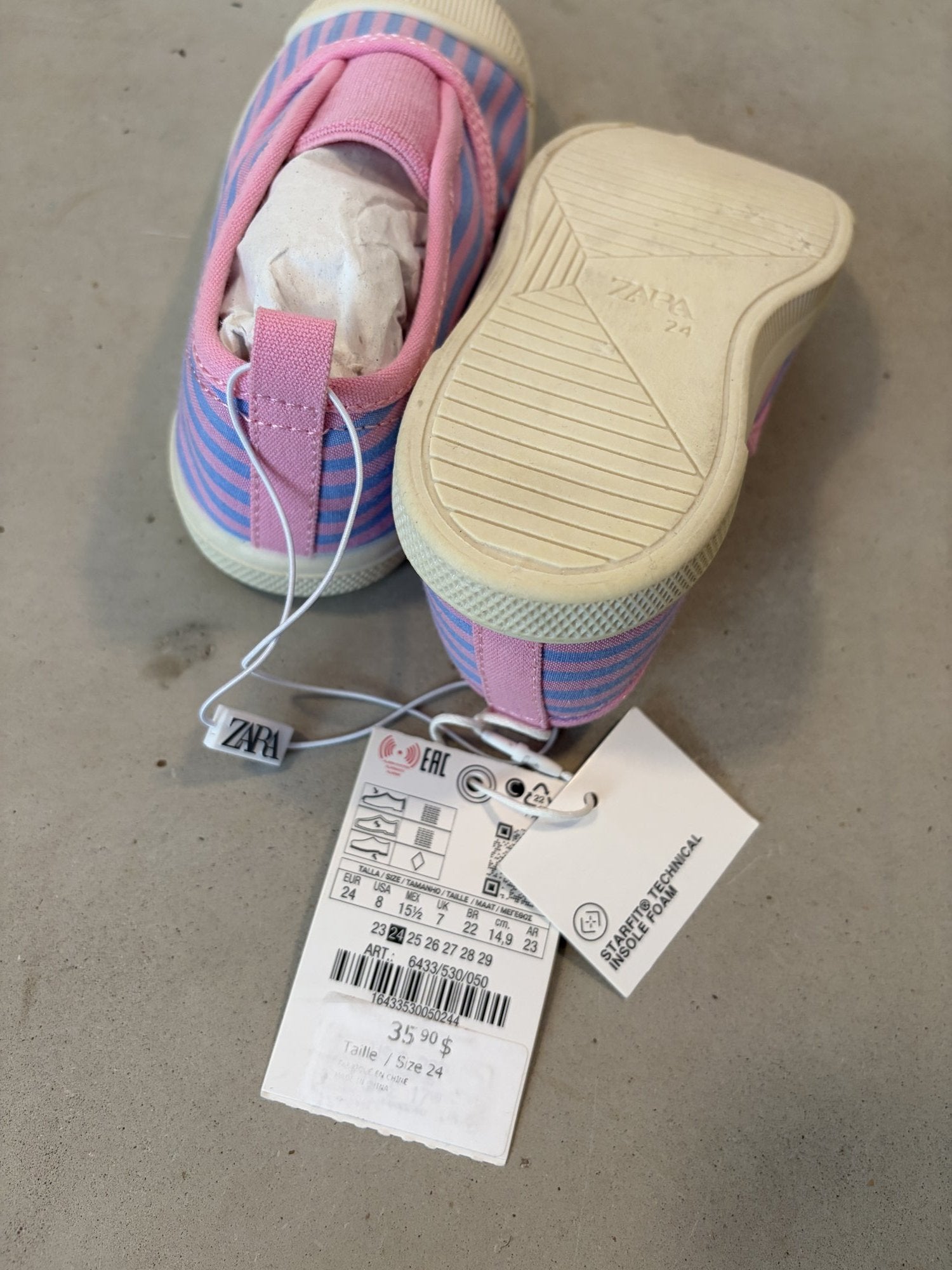Zara slip on shoes || size 8C