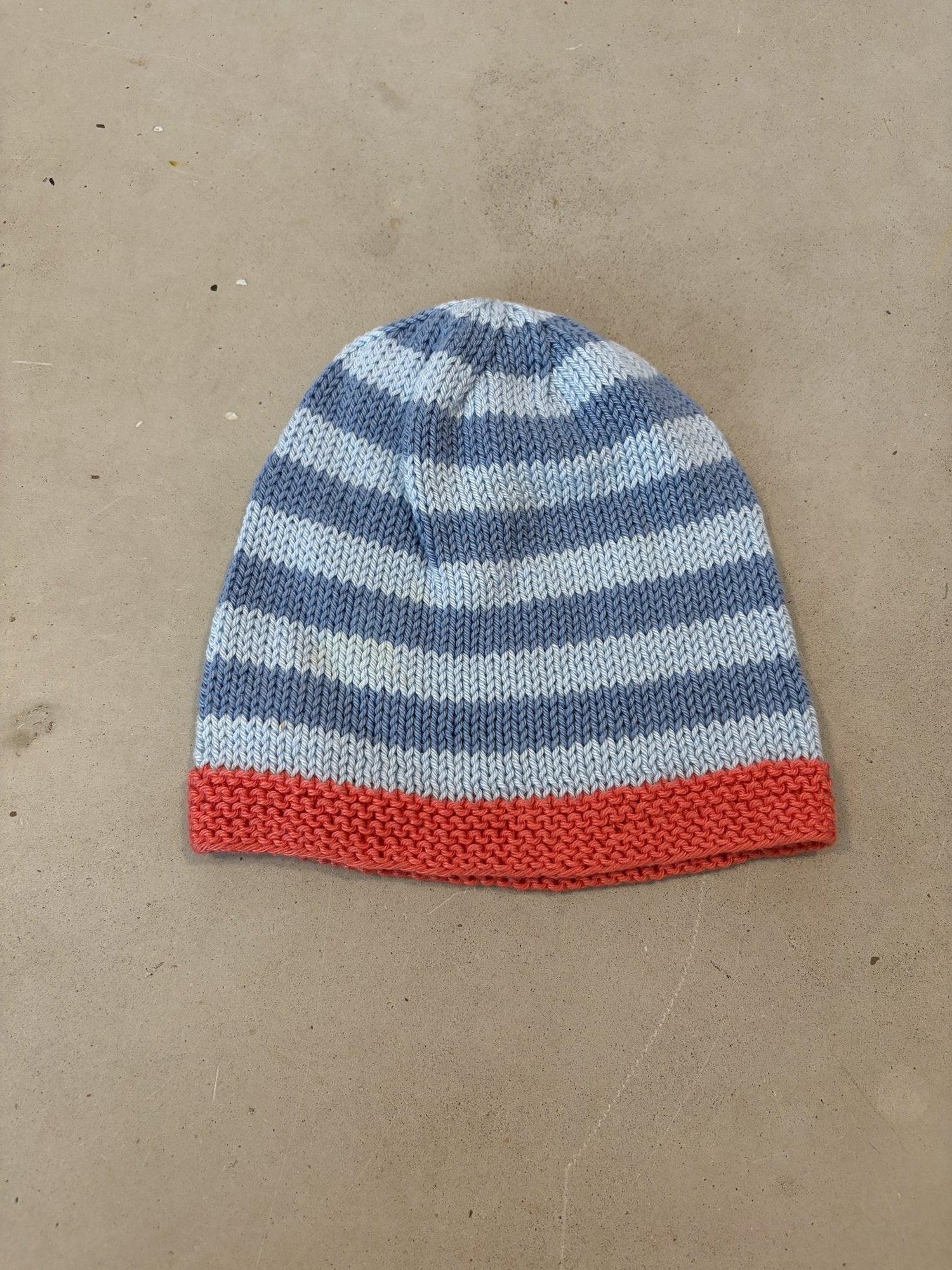 Grammy cotton hand knit hat (buy one give one!) || 0-6m