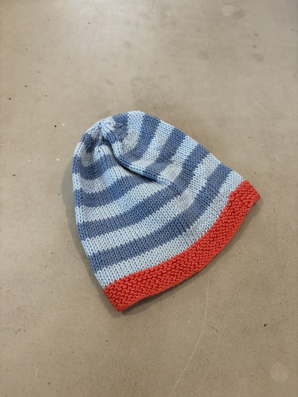 Grammy cotton hand knit hat (buy one give one!) || 0-6m
