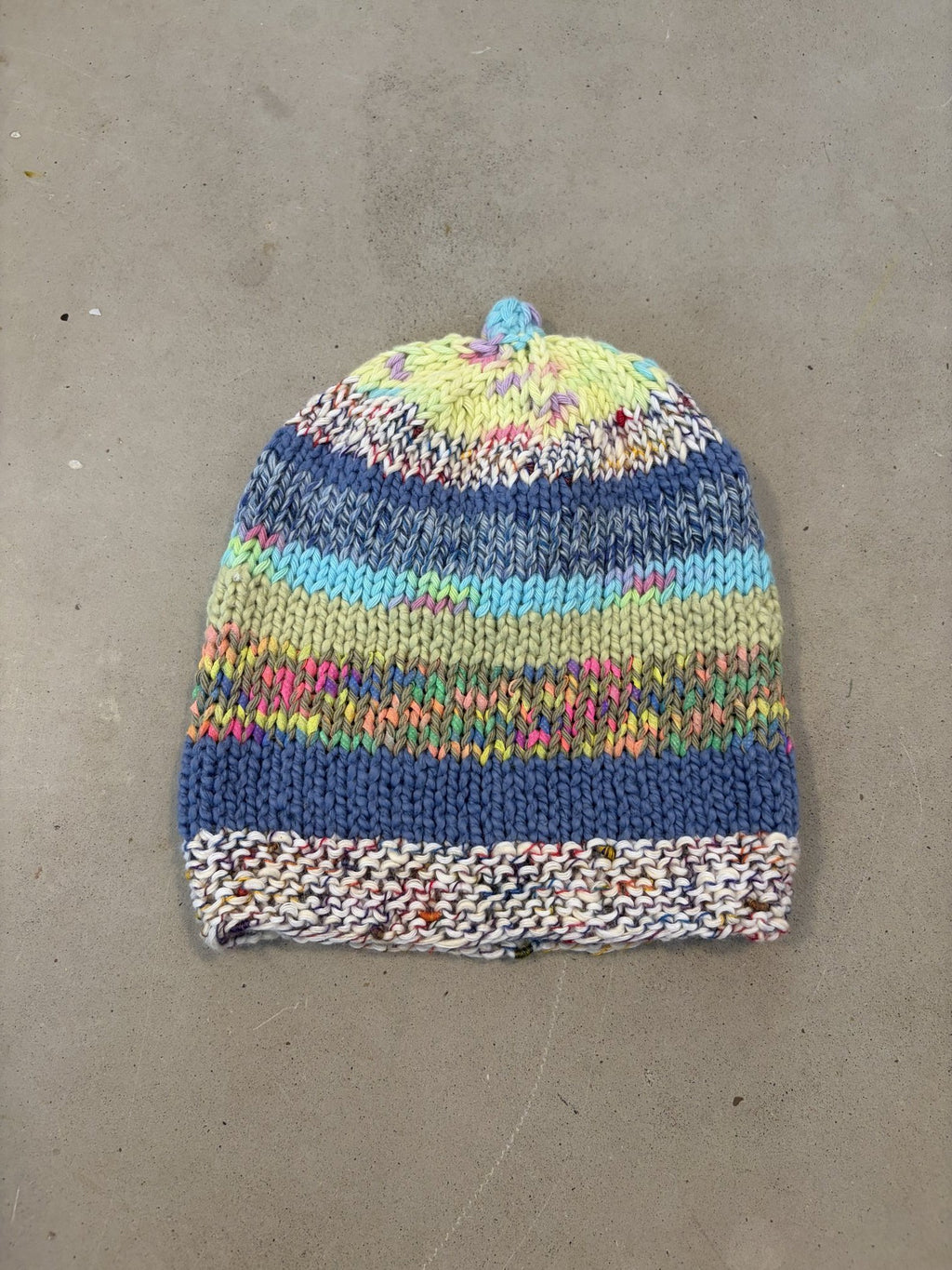 Grammy cotton hand knit hat (buy one give one!) || 0-6m