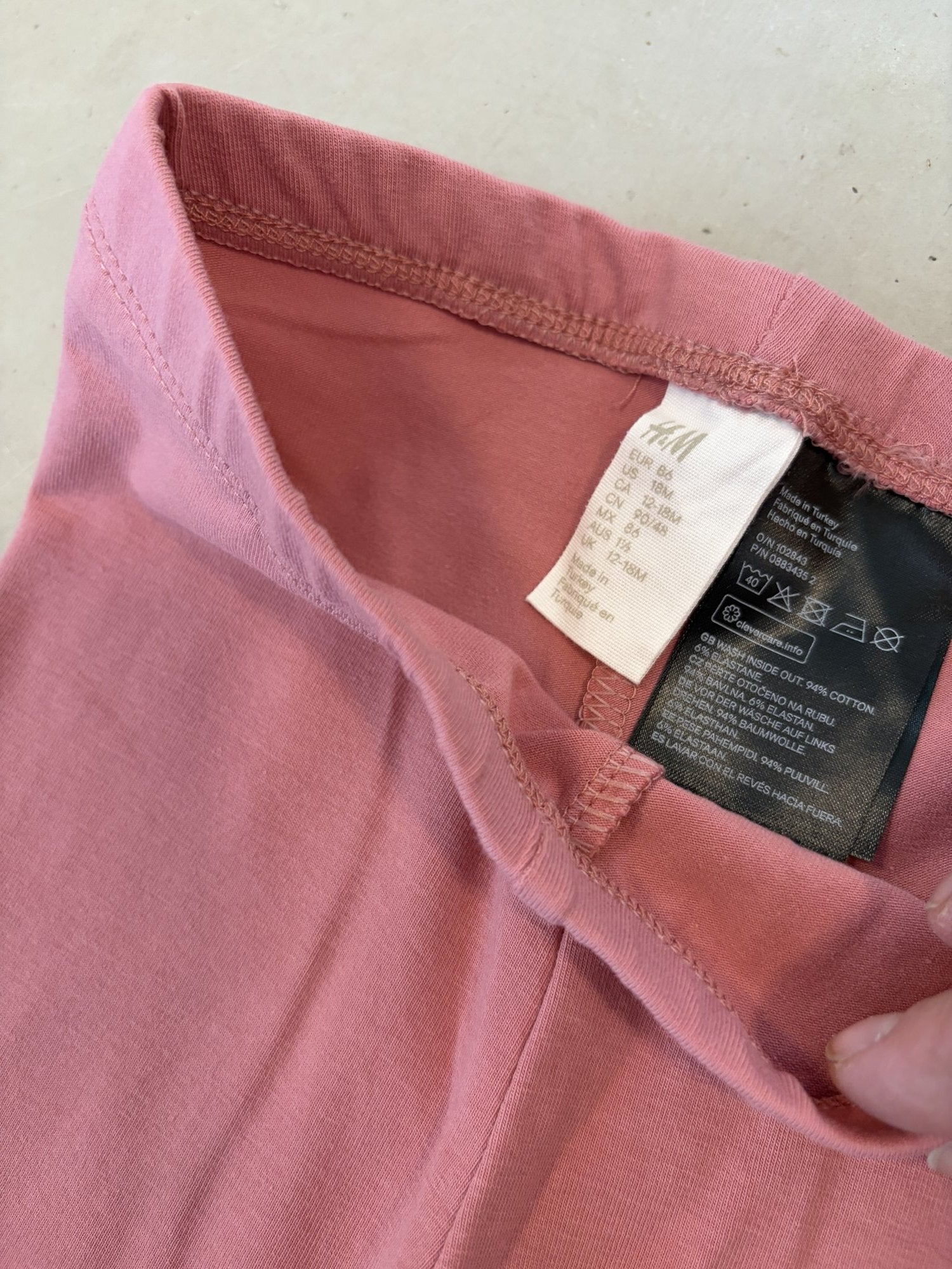 H&M leggings || 12-18m