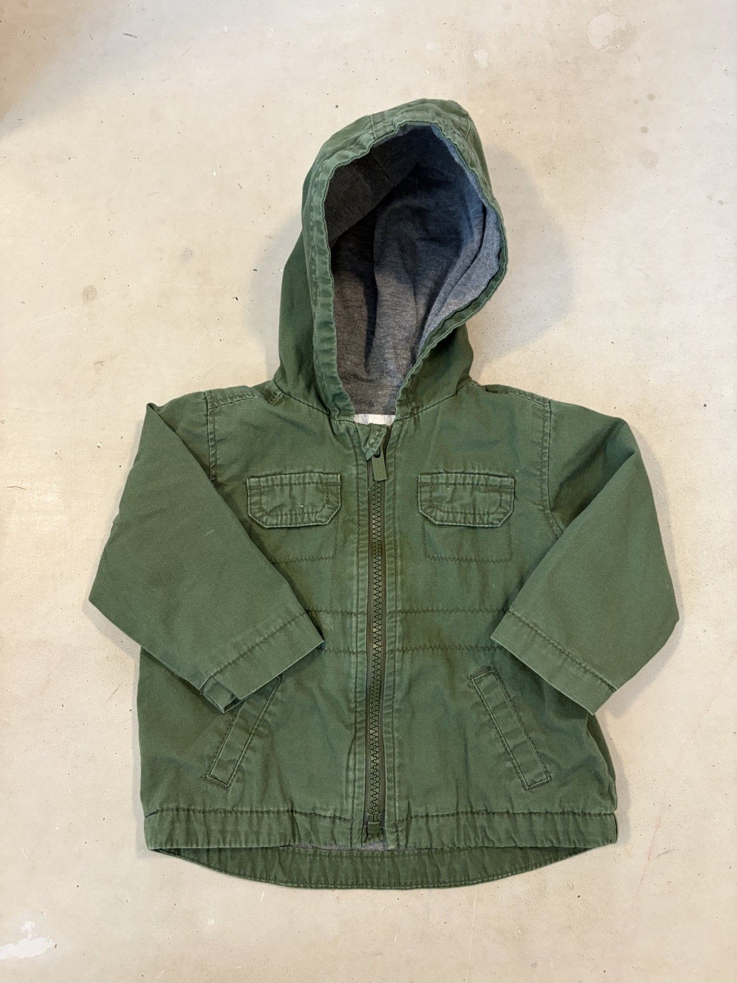 Old Navy lined jacket || 6-12m
