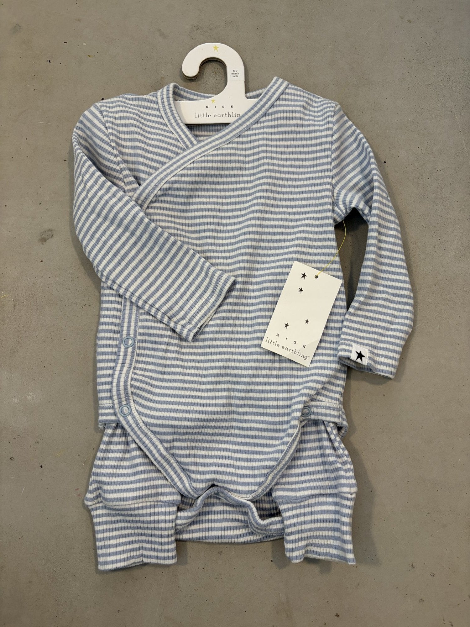 Rise Little Earthling onesie pant set || 6-9m