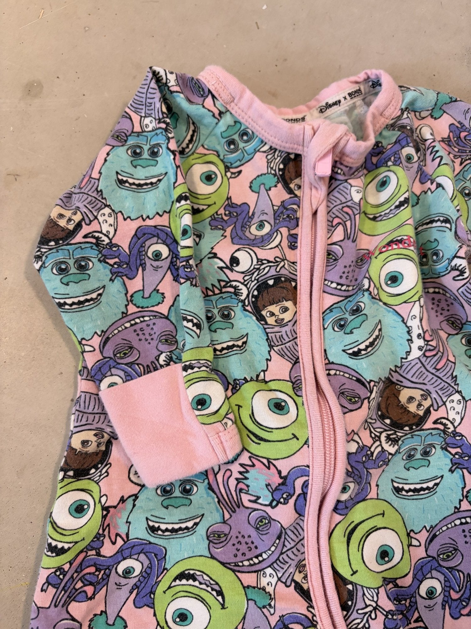 Bonds Monsters Inc Wondersuit || 0-3m