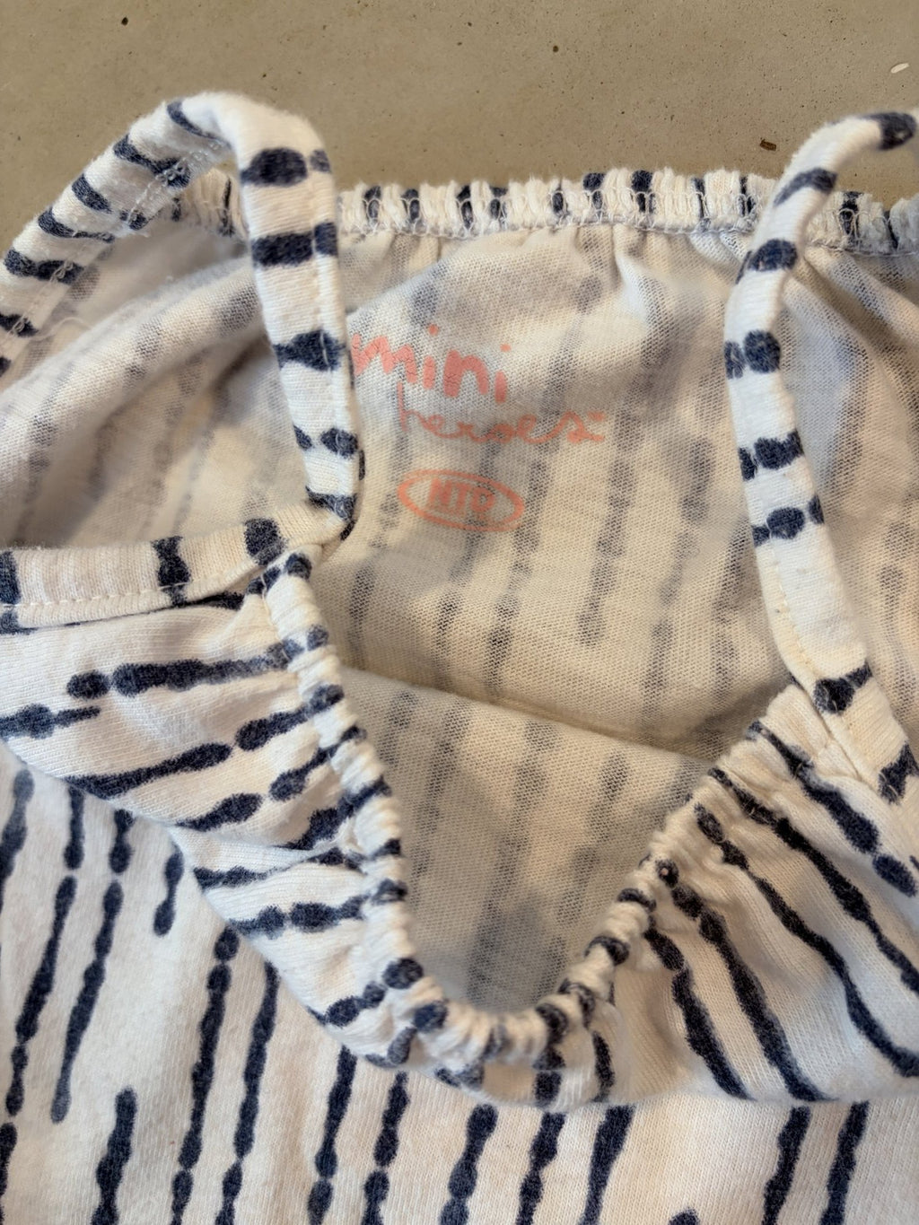 Mini Heroes summer romper || 3m