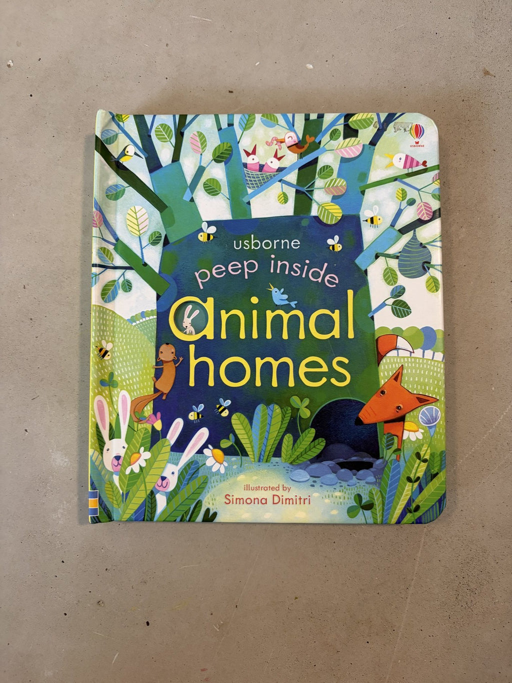 Usborne peep inside animal homes