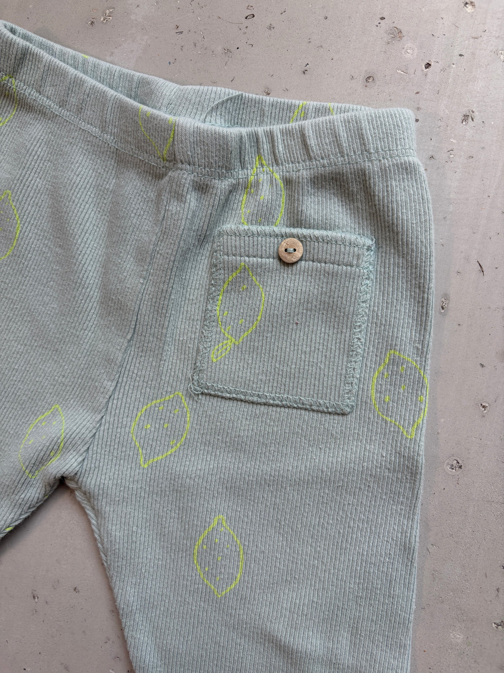 Zara lemon pants || 12-18m