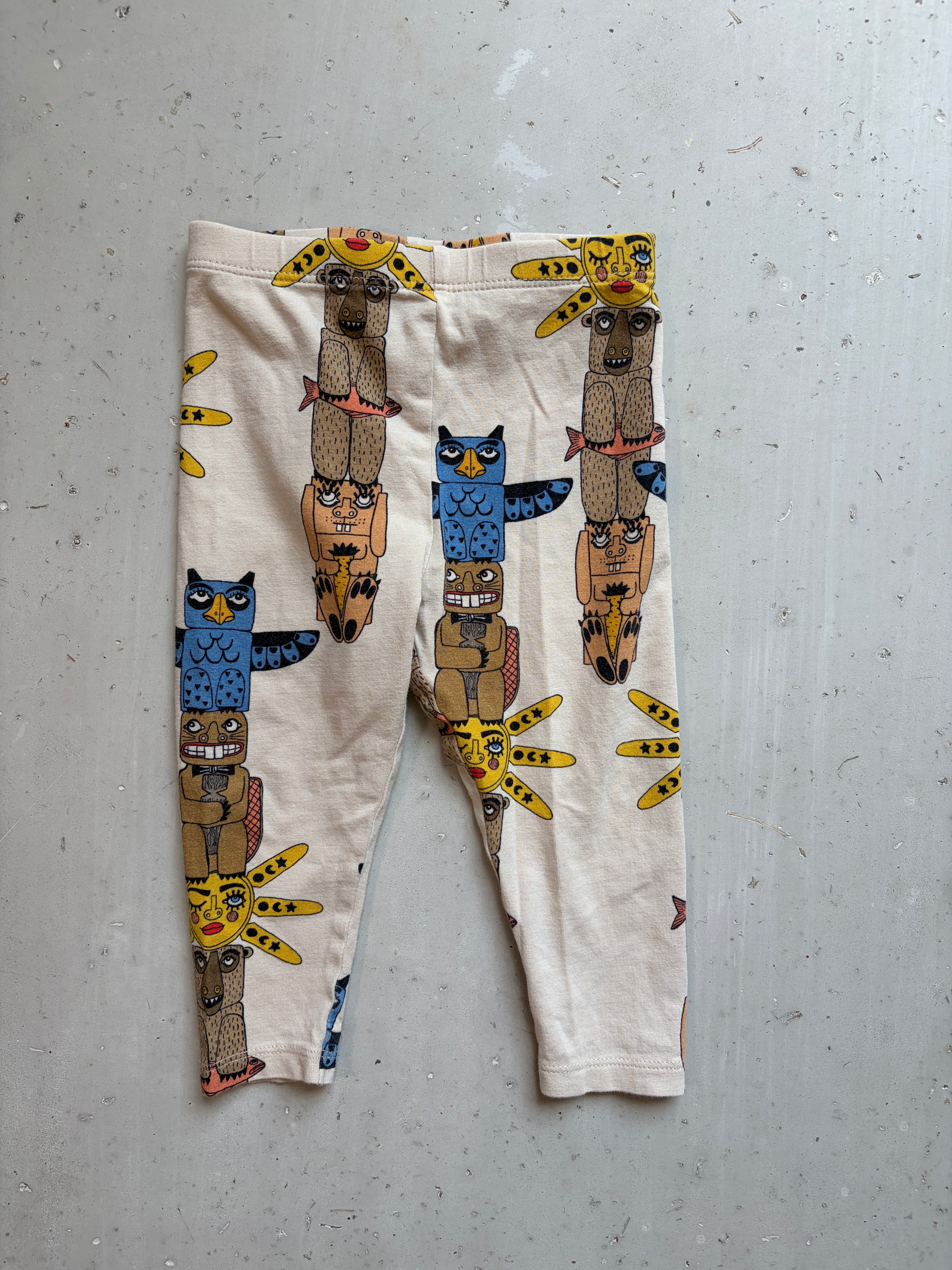 Mini Rodini totem leggings || 6-12m (euro 68/74)