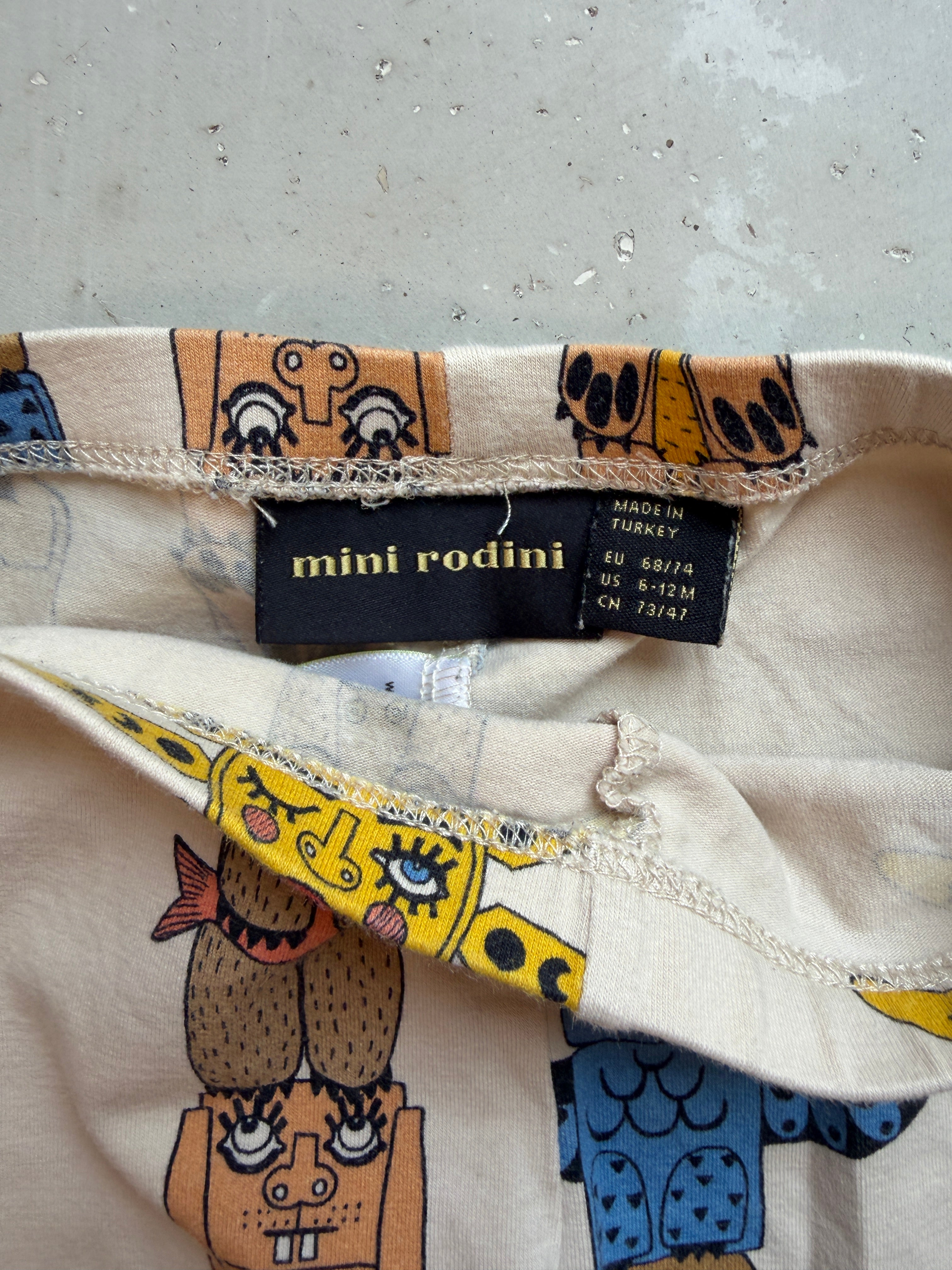 Mini Rodini totem leggings || 6-12m (euro 68/74)