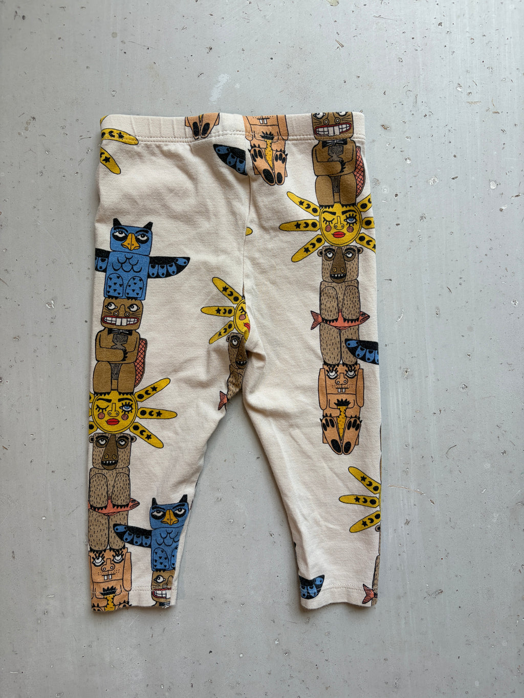 Mini Rodini totem leggings || 6-12m (euro 68/74)