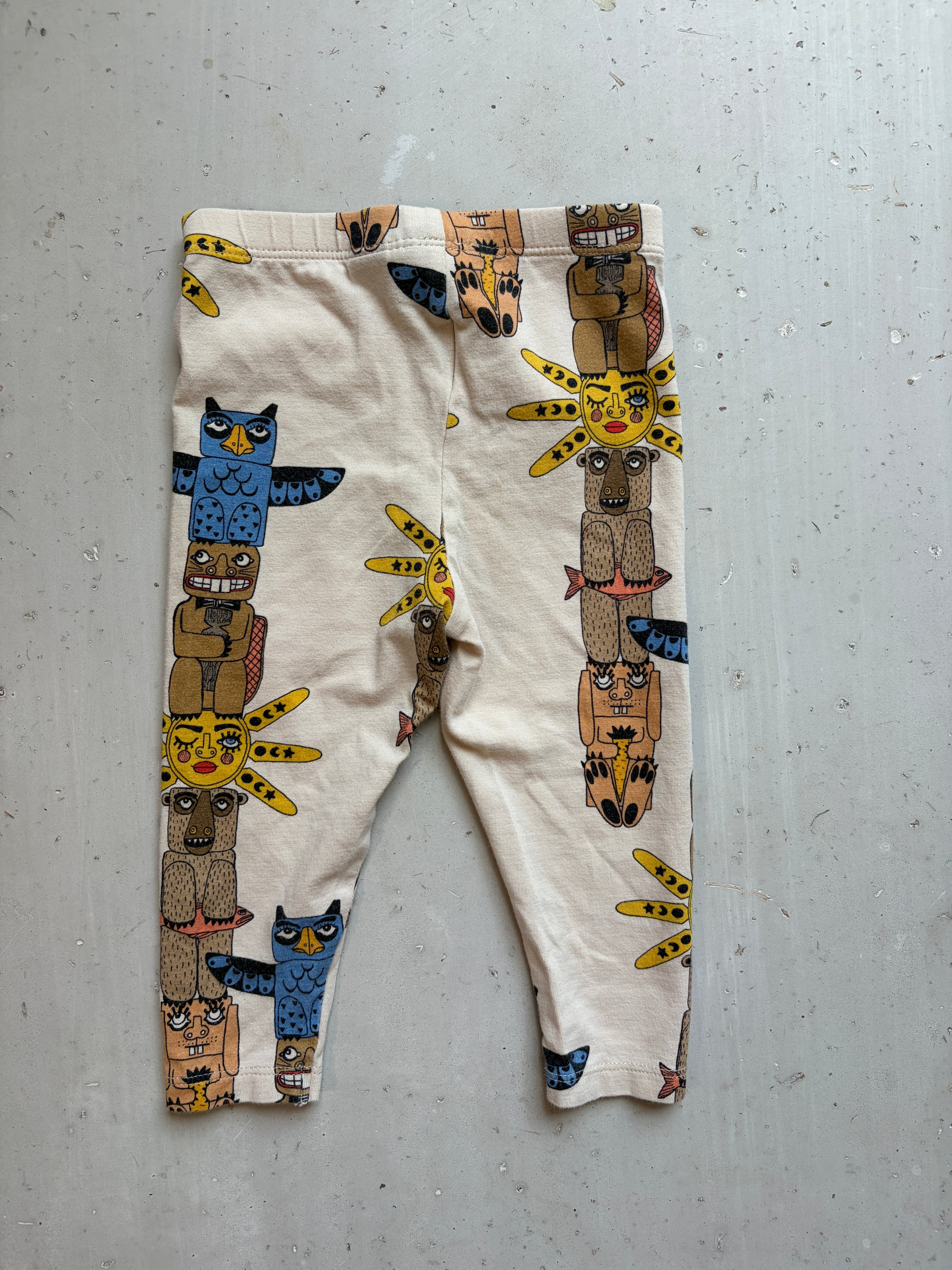 Mini Rodini totem leggings || 6-12m (euro 68/74)