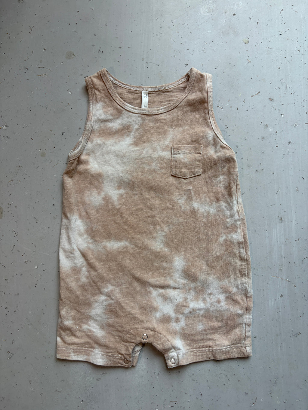 Rylee + Cru shortie romper || 12-18m