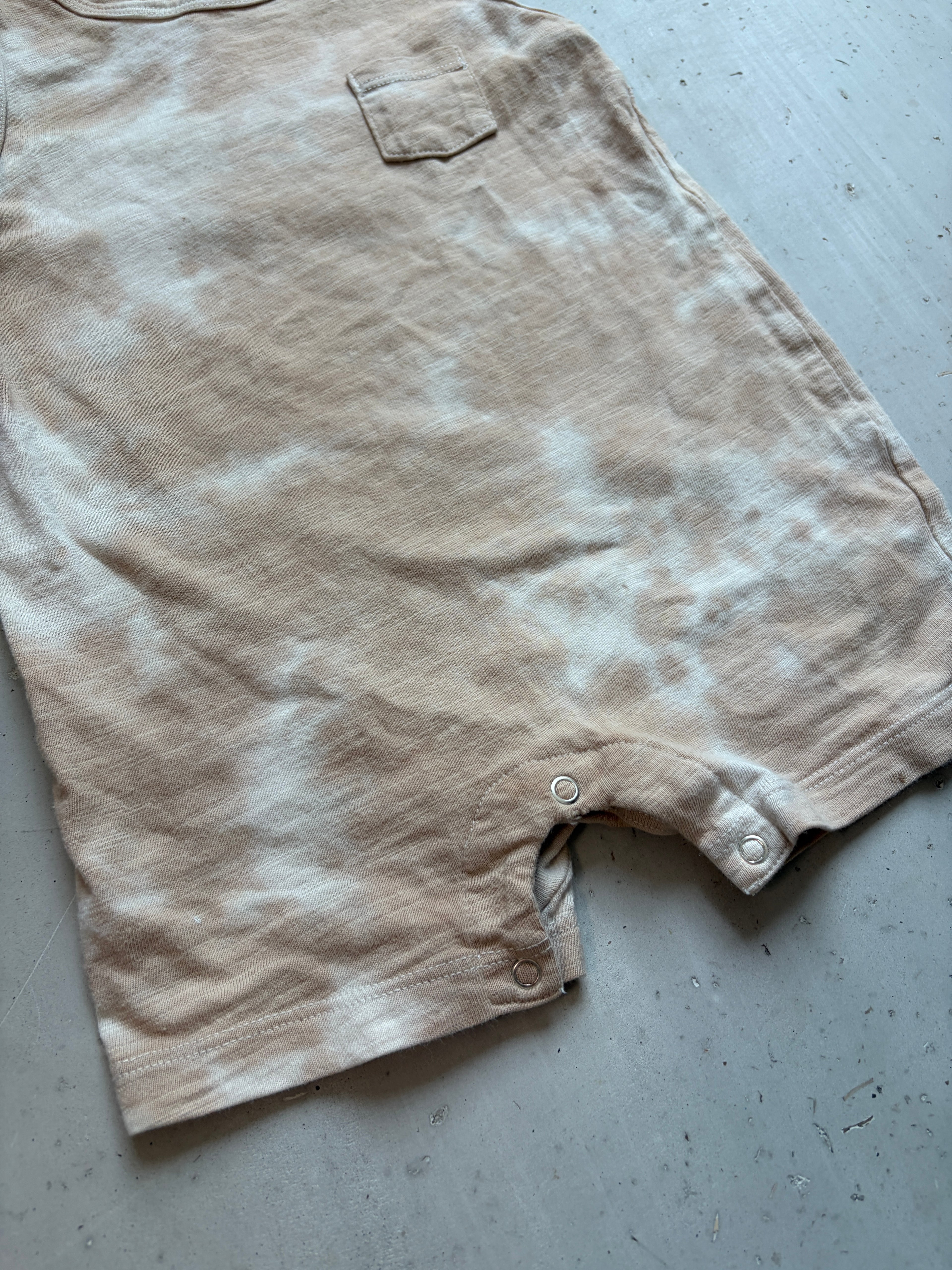 Rylee + Cru shortie romper || 12-18m