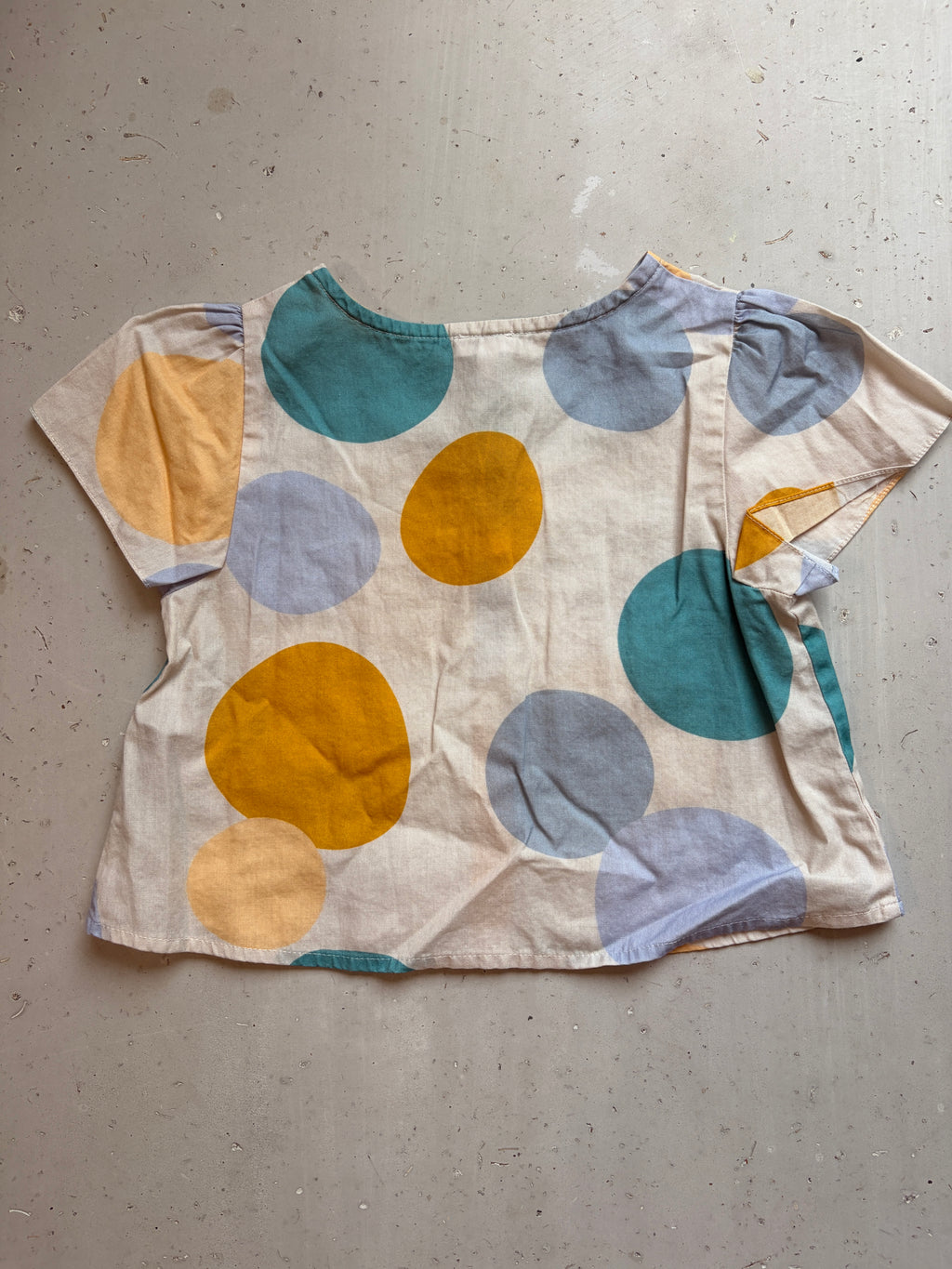knot blouse tee || 6Y