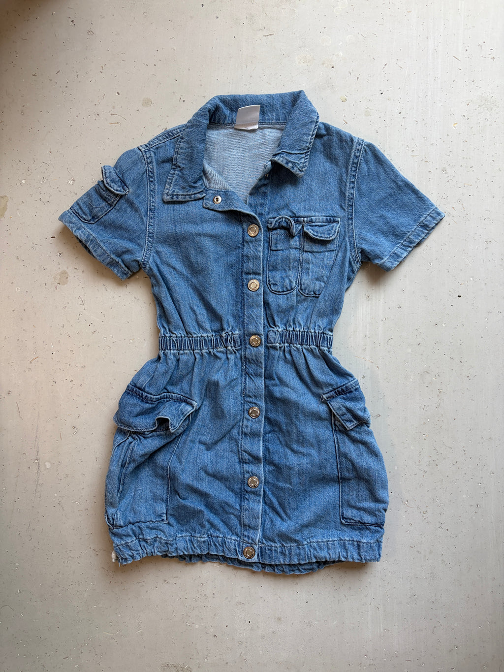 Zara denim dress || 8 (fits like 6)