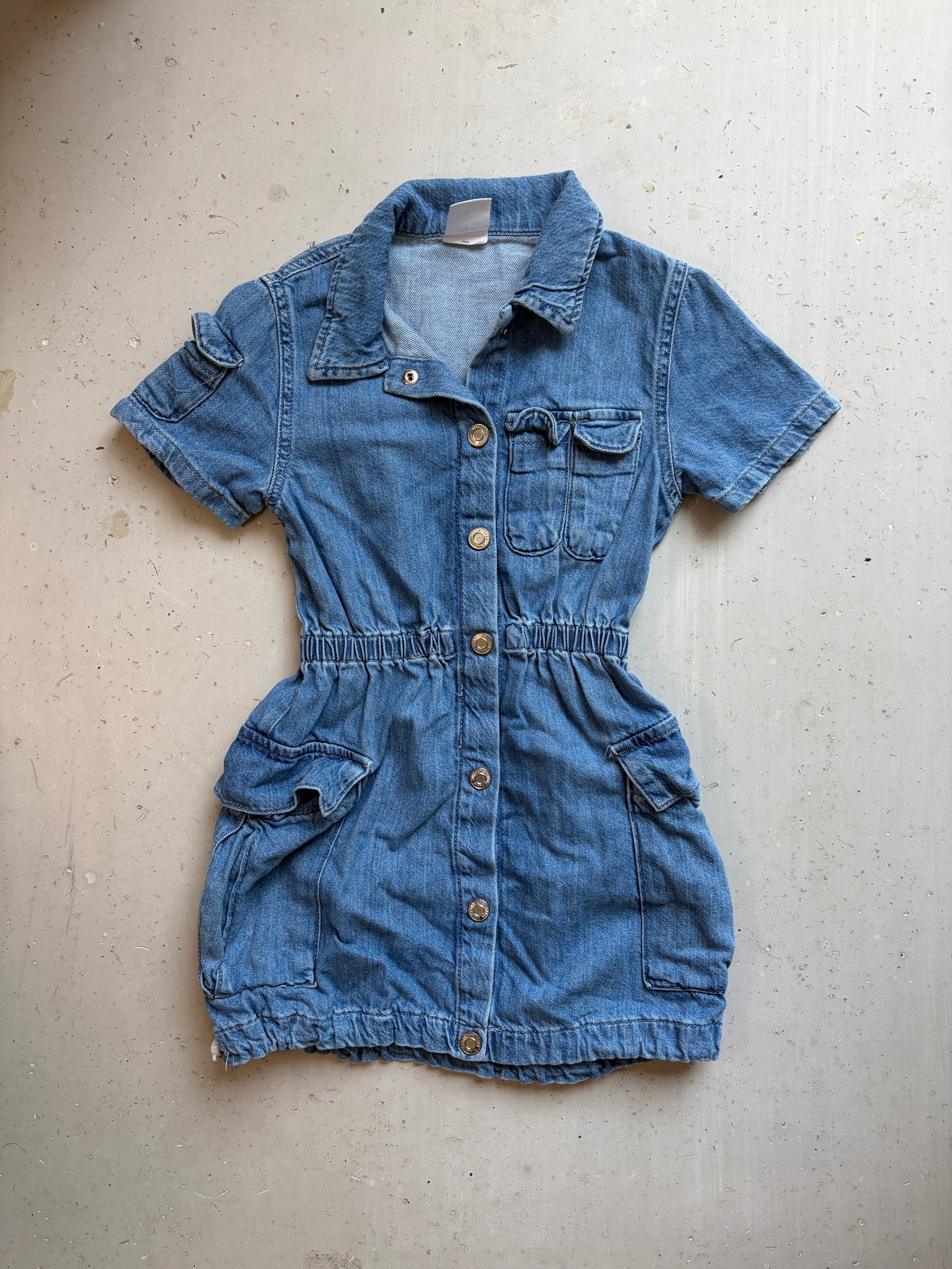 Zara denim dress || 8 (fits like 6)