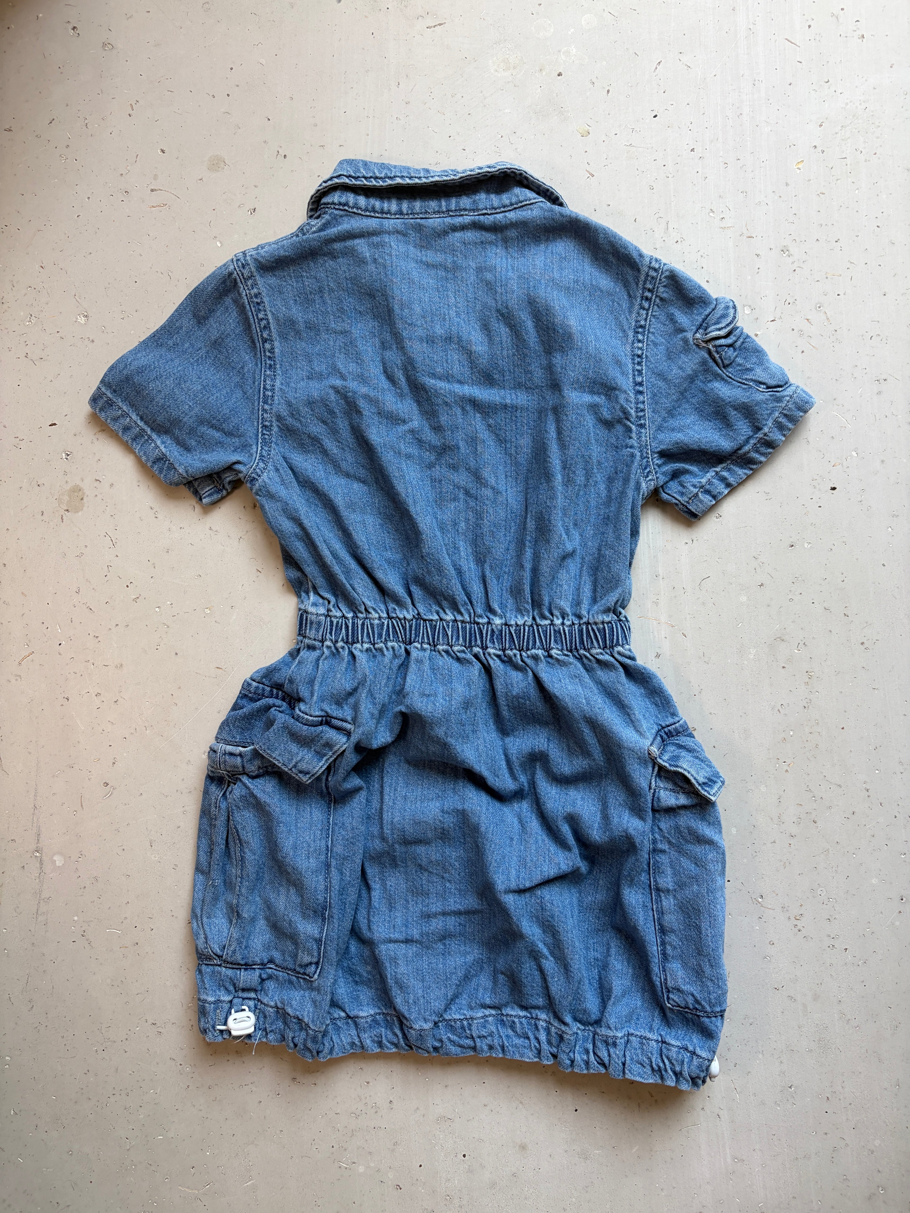 Zara denim dress || 8 (fits like 6)