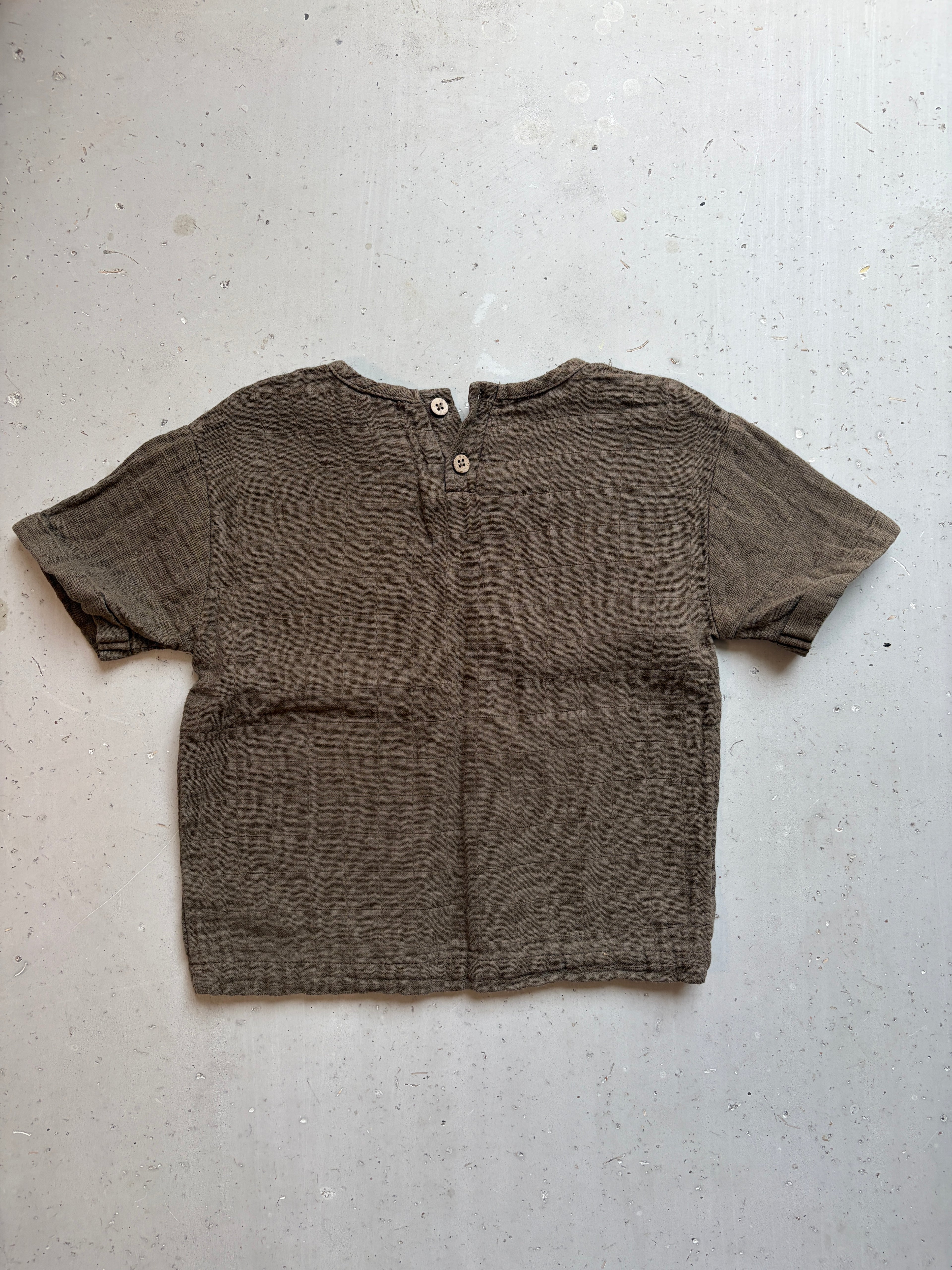 Jamie Kay Organic Cotton Muslin Rowan Top || 3T