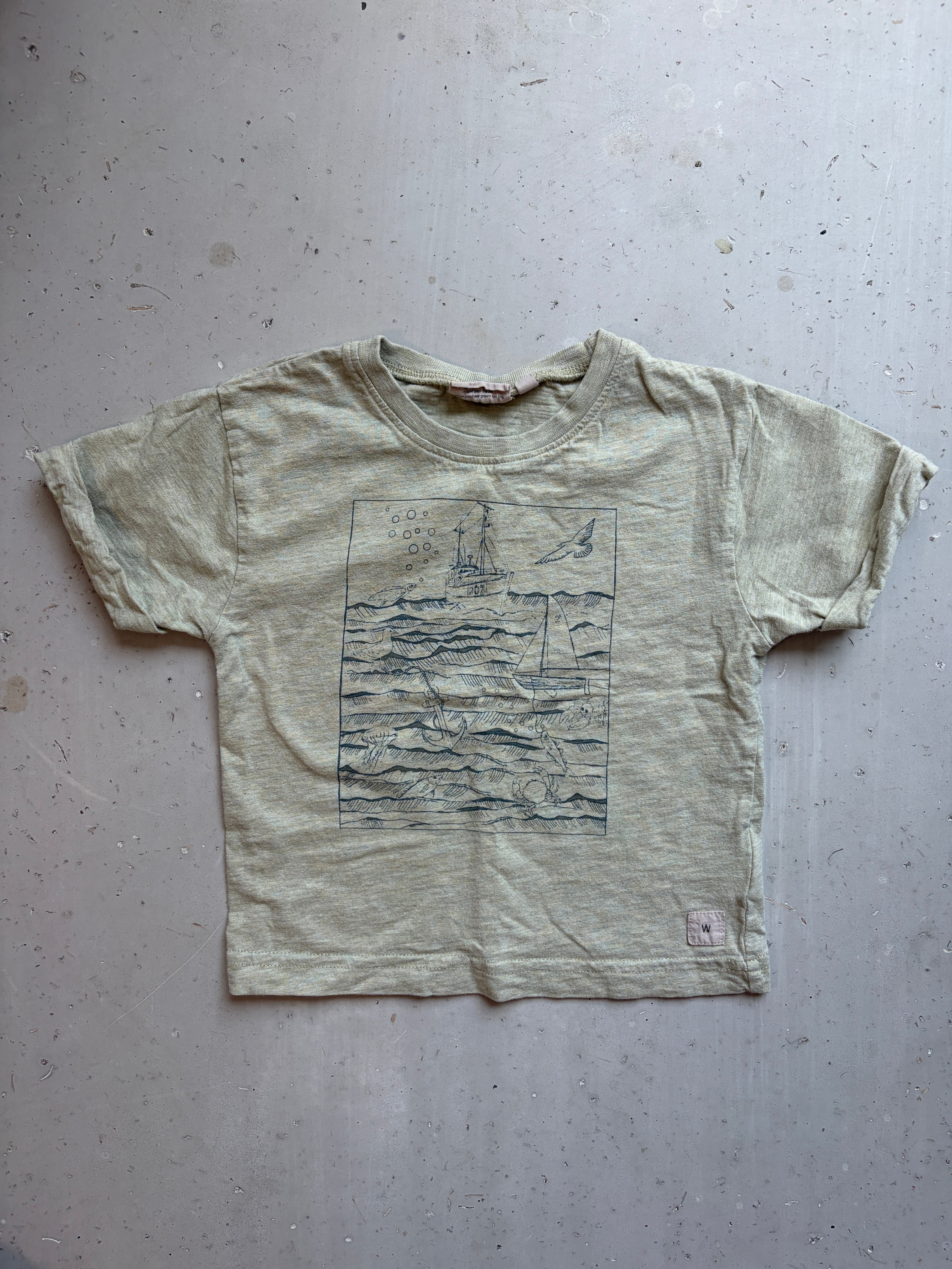 Wheat tshirt || 3T