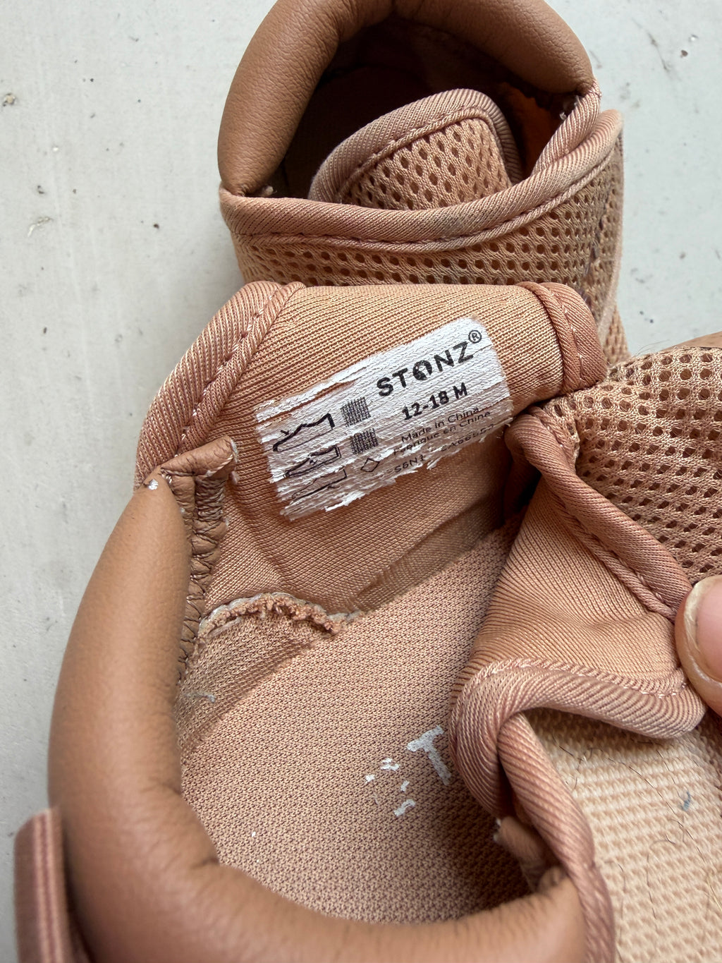 Stonz cruiser shoes || 6-12m