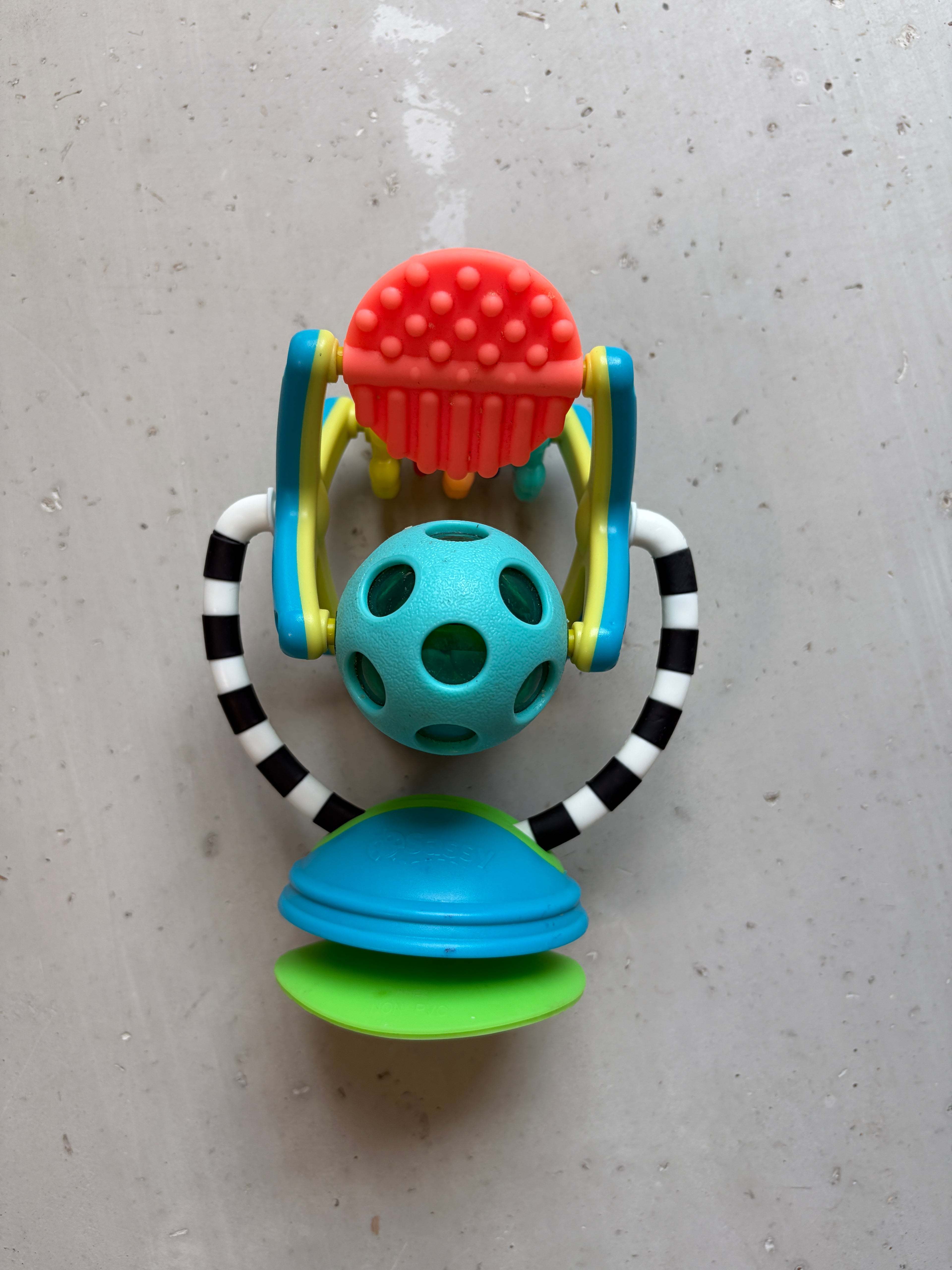 Sassy suction toy