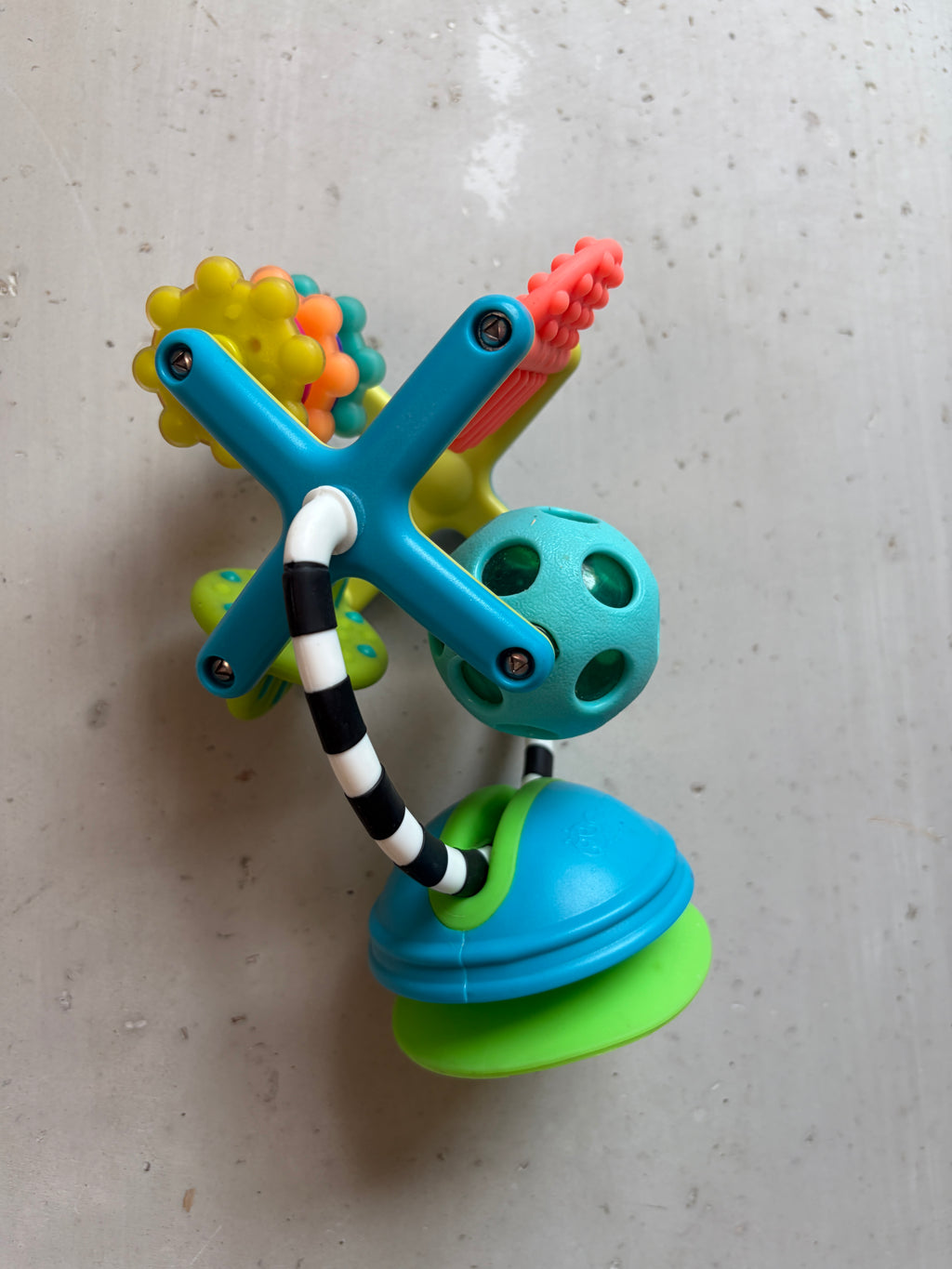 Sassy suction toy