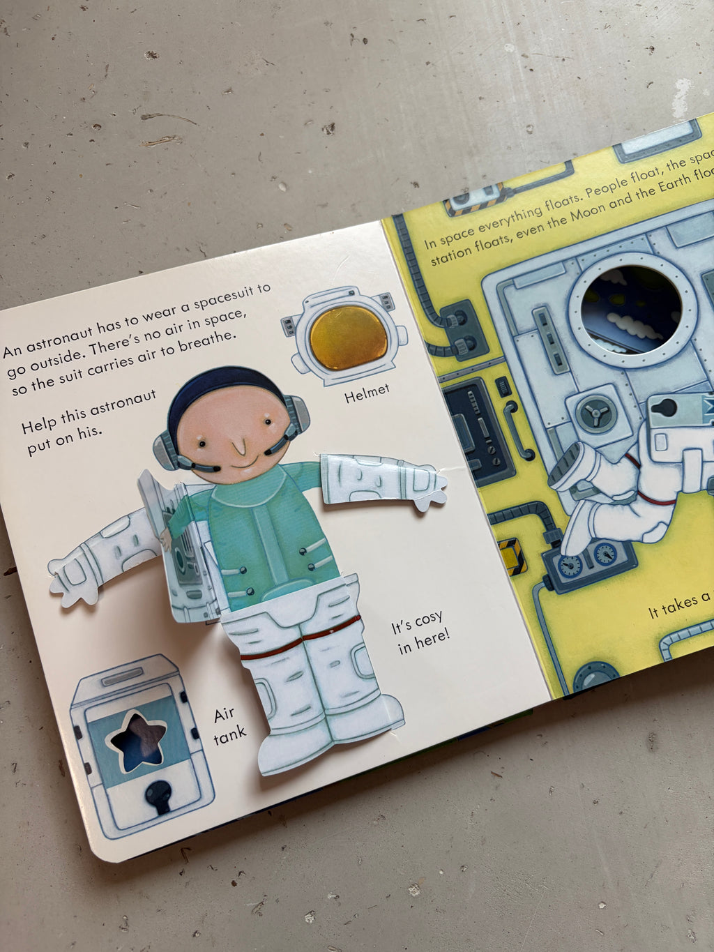 Usborne peep inside Space