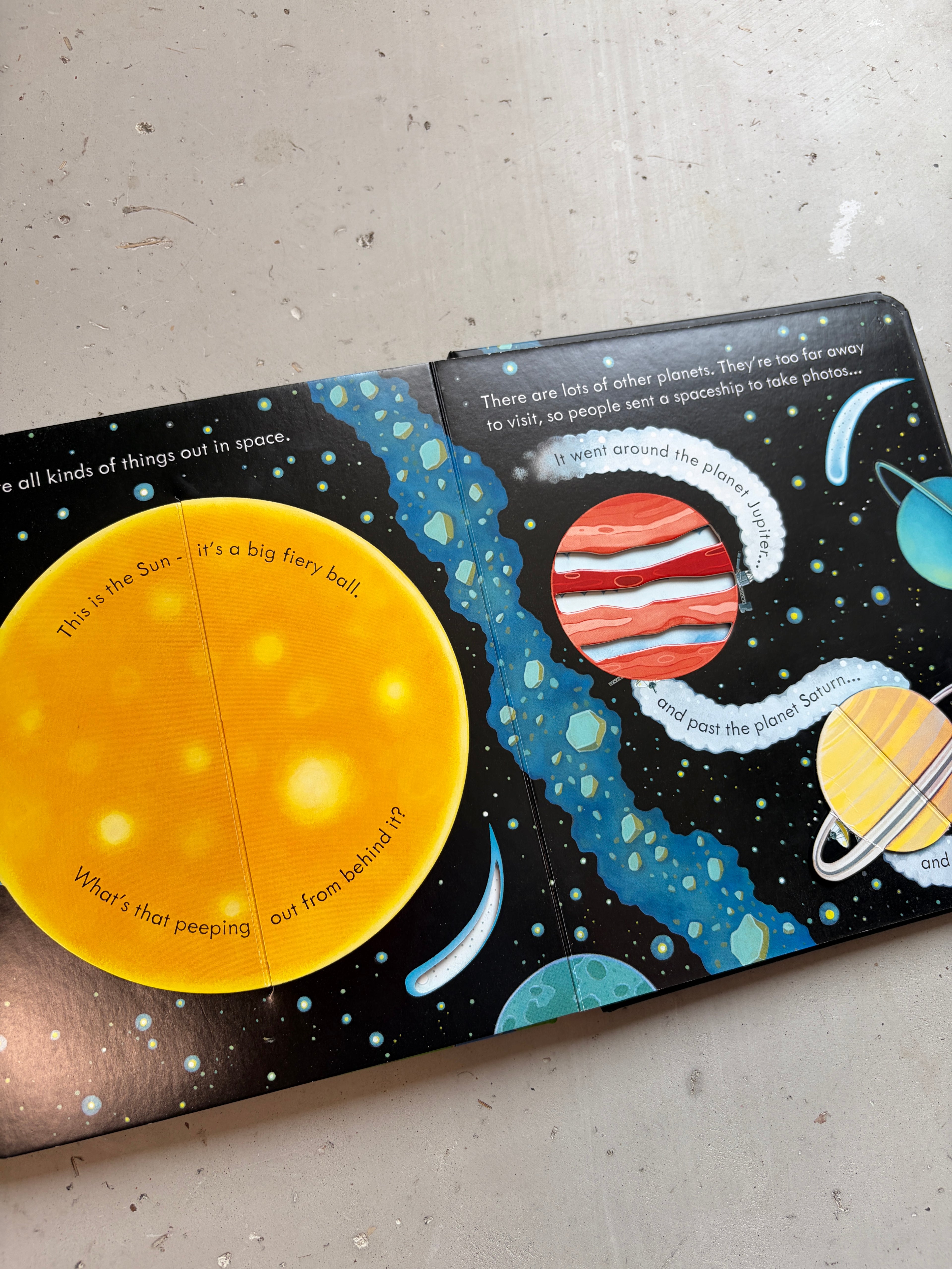 Usborne peep inside Space