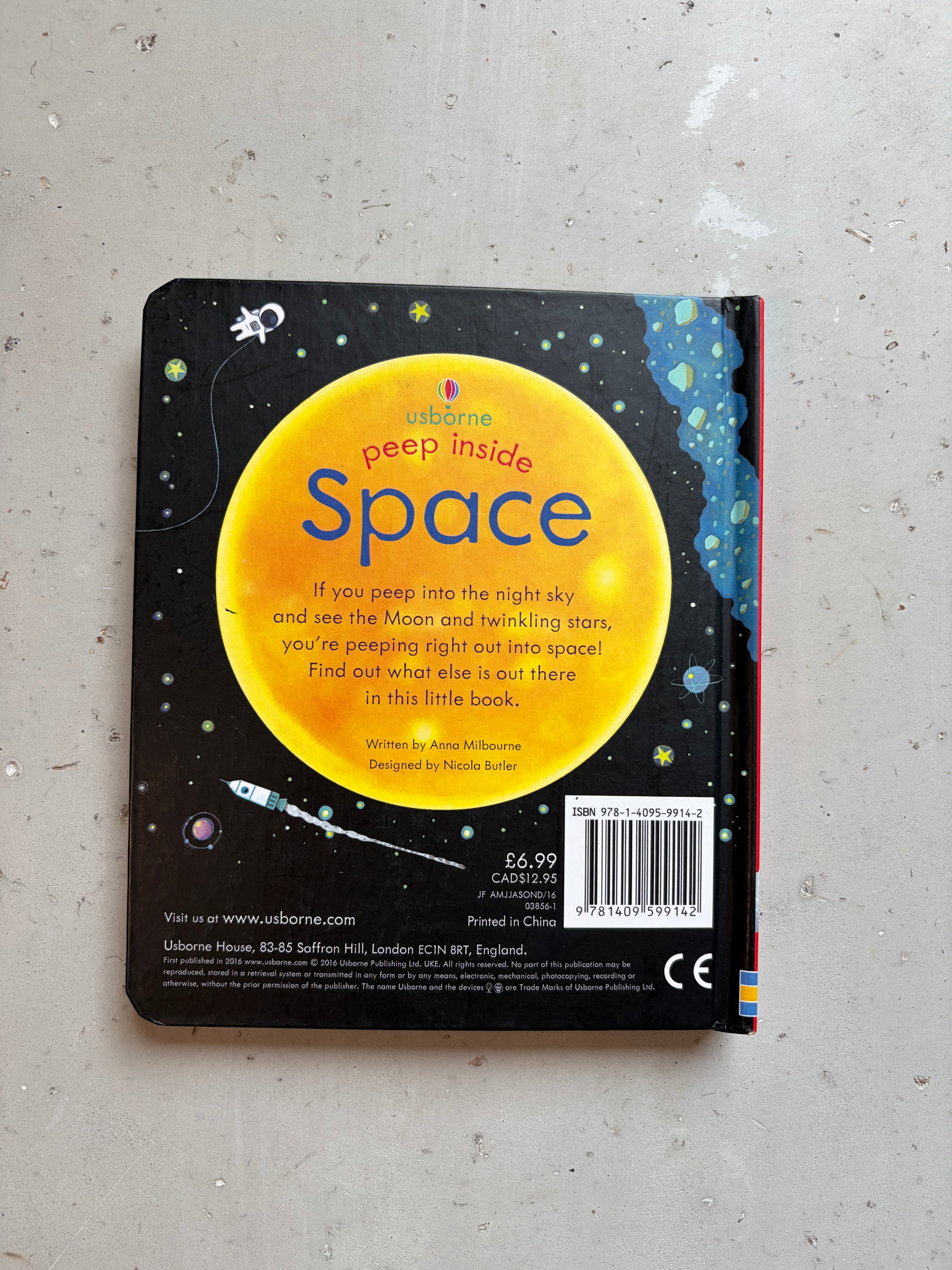 Usborne peep inside Space