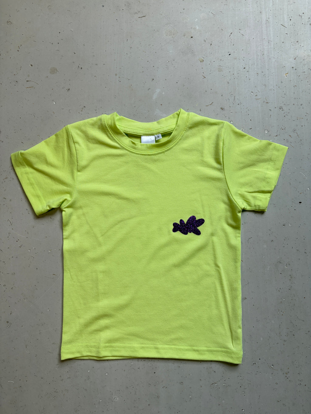 Plooofed Blank green tshirt || 4T