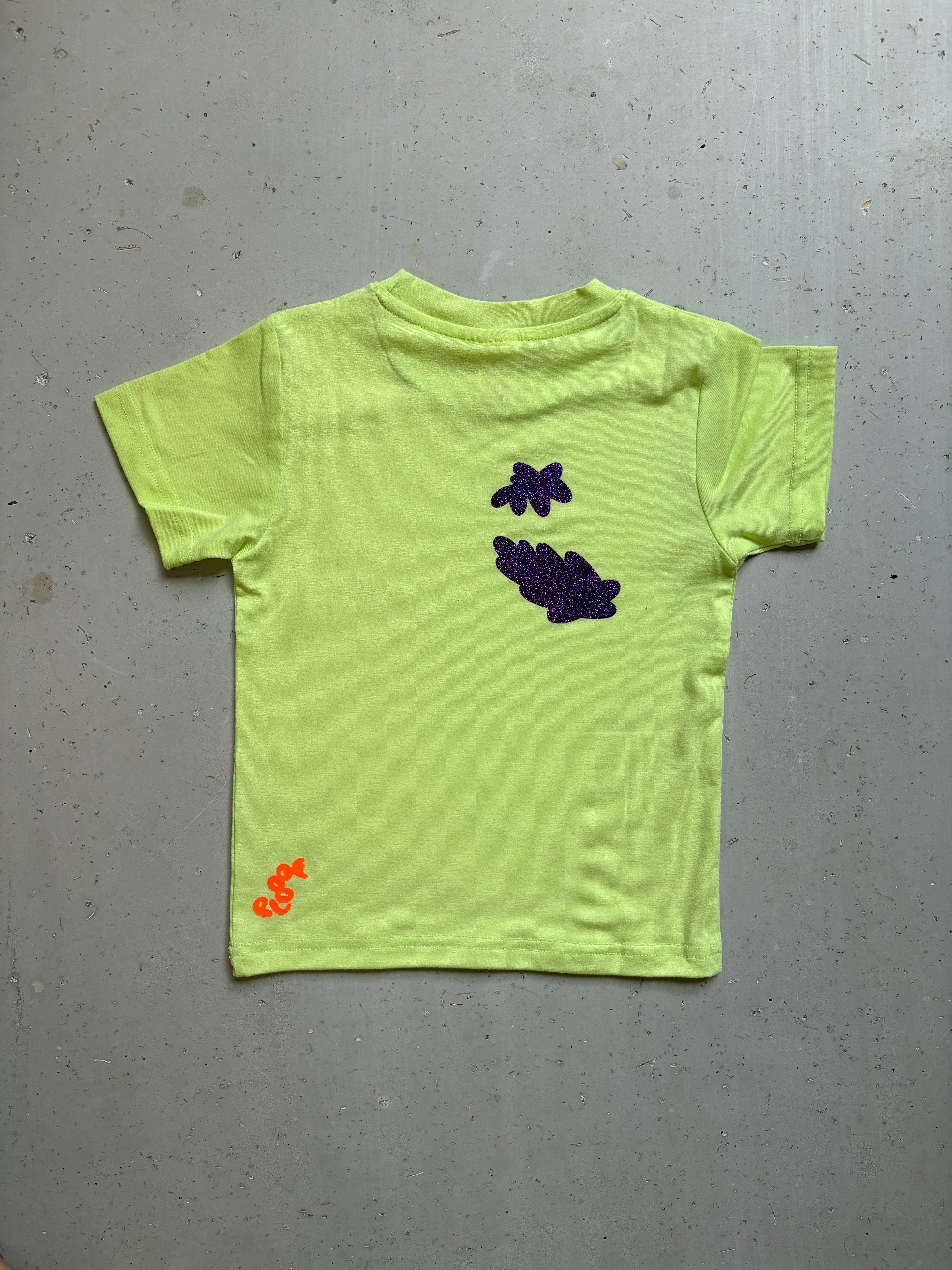 Plooofed Blank green tshirt || 4T