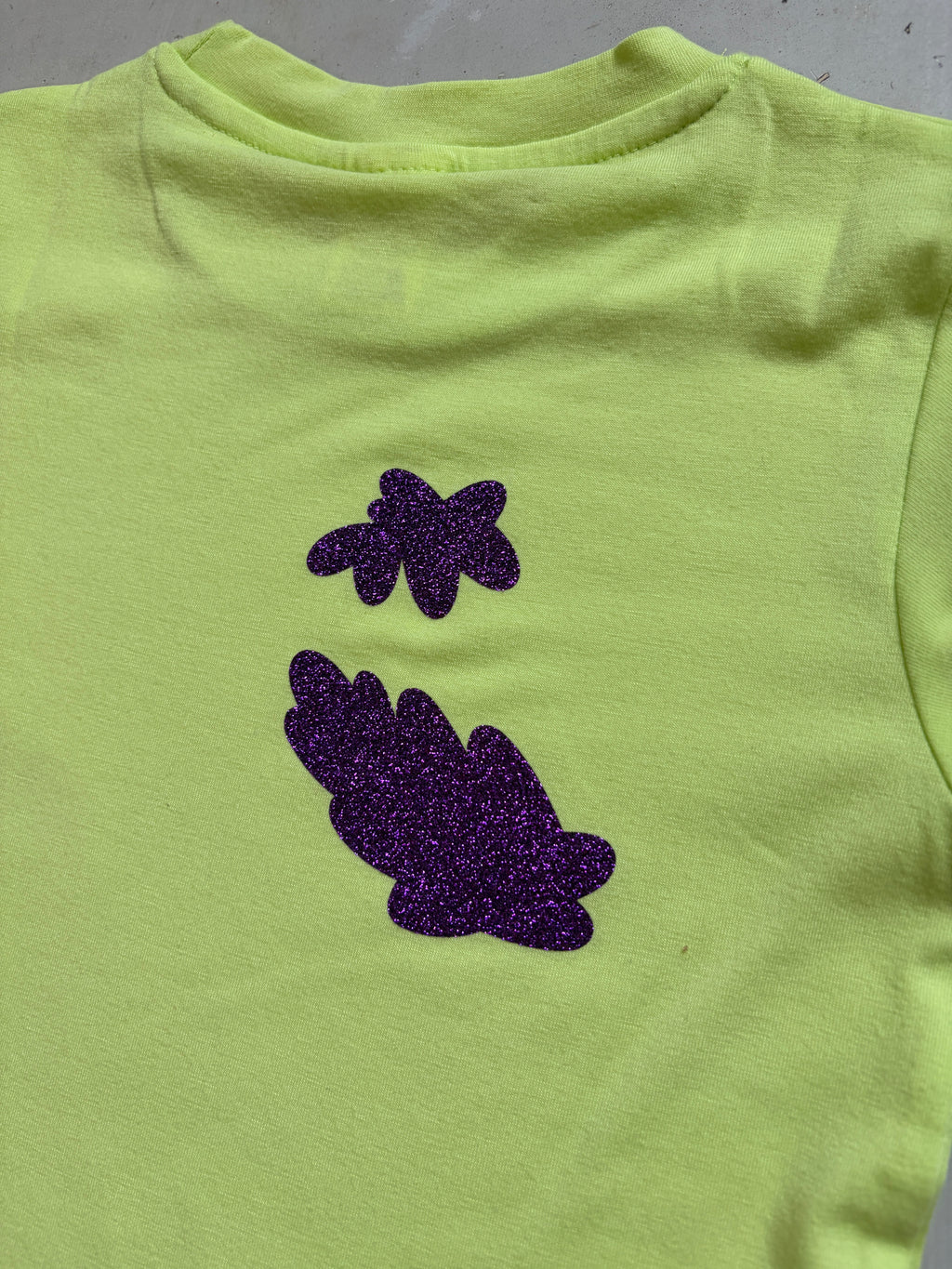 Plooofed Blank green tshirt || 4T