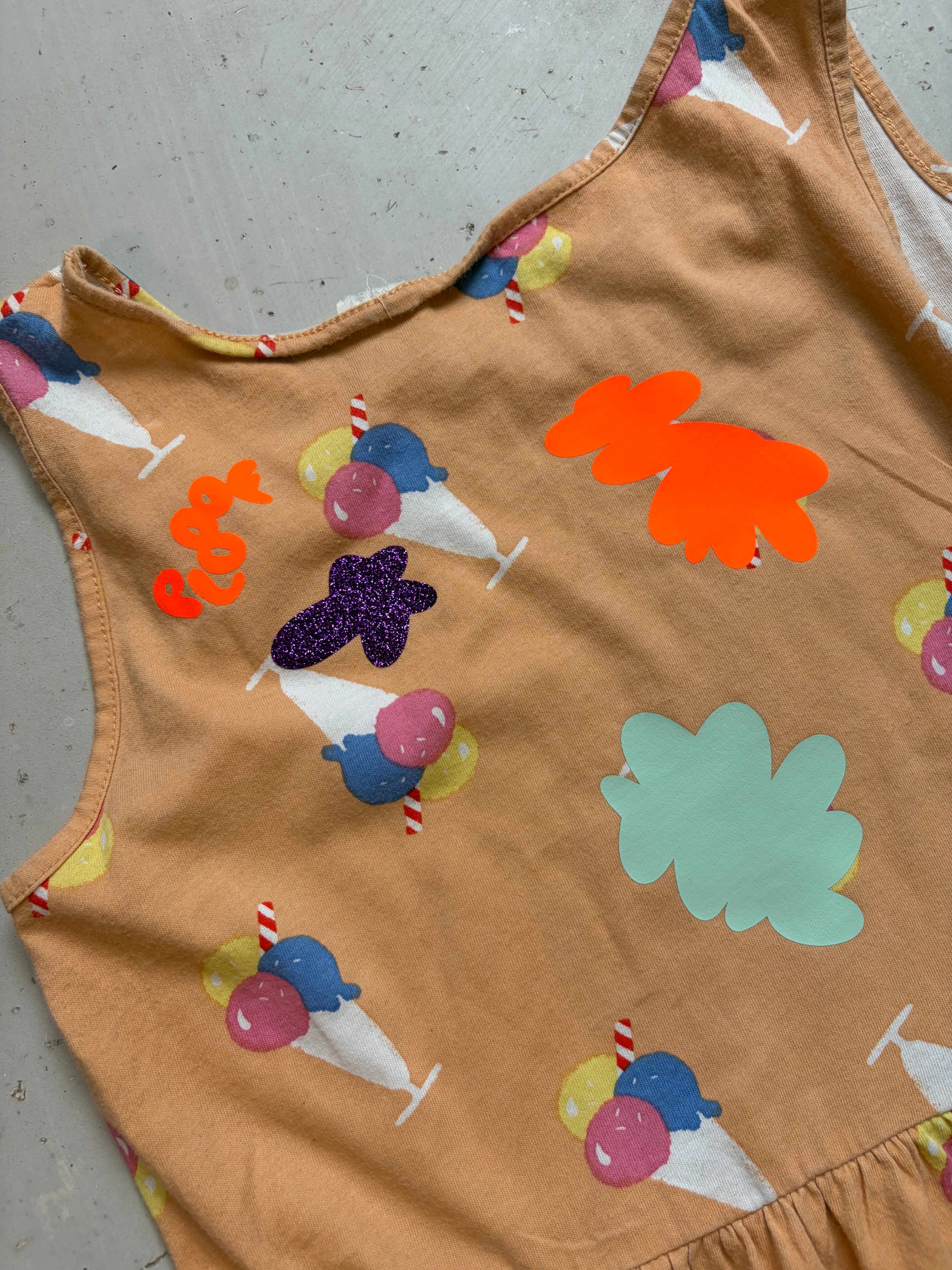 Plooofed H&M summer dress || 6-8Y