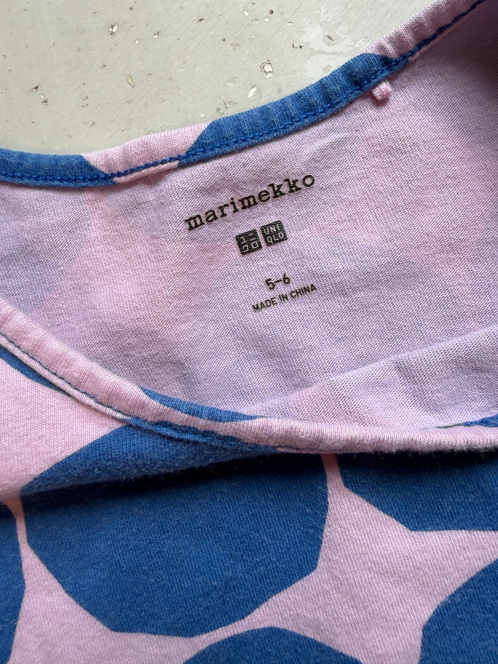 Plooofed Marimekko x Uniqlo dress || 5-6 year