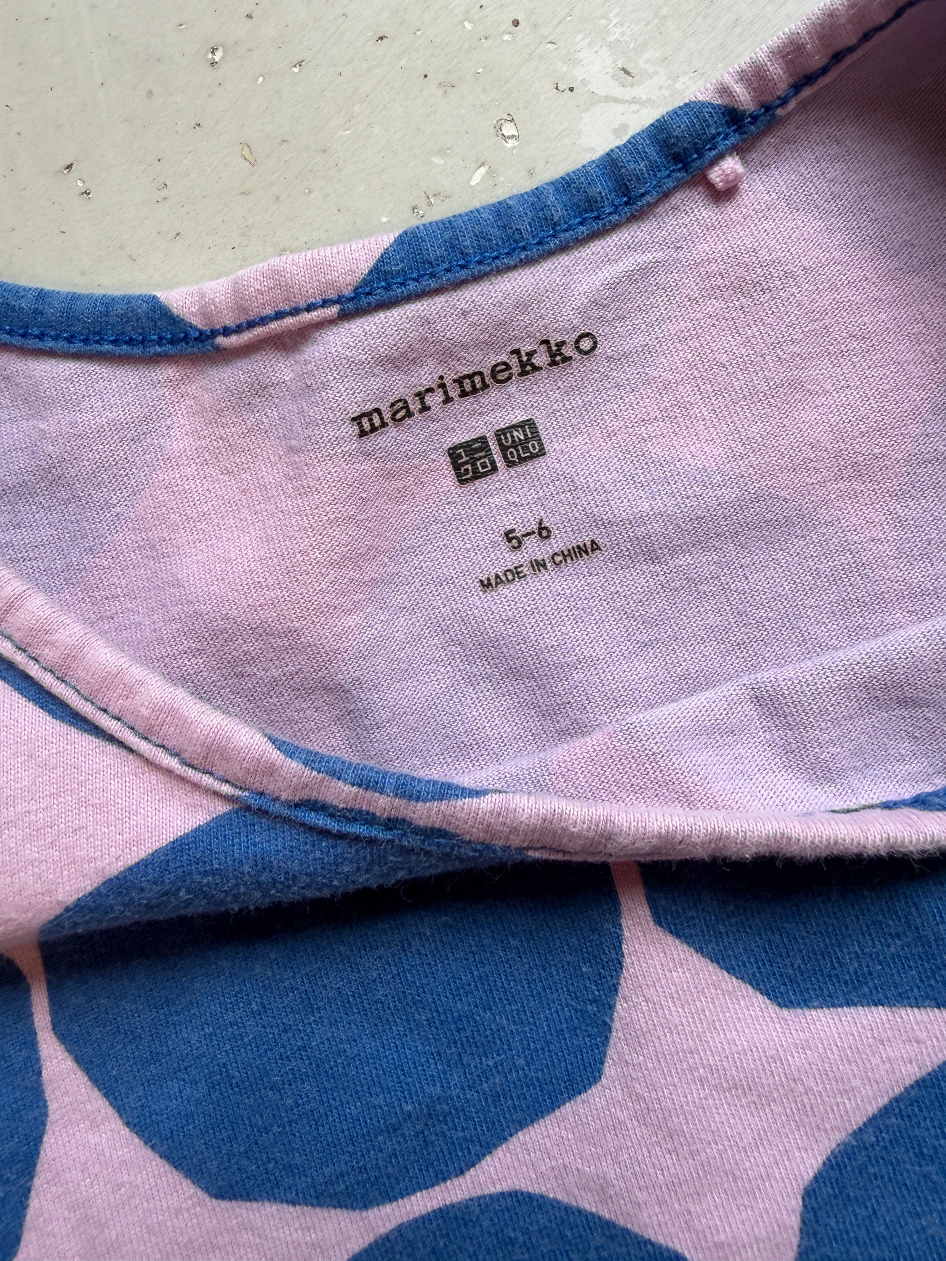 Plooofed Marimekko x Uniqlo dress || 5-6 year