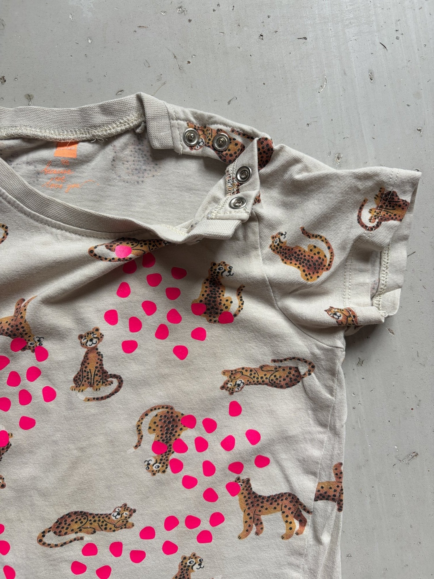 Plooofed Hema cheetah tee || 2-3T (euro 98)