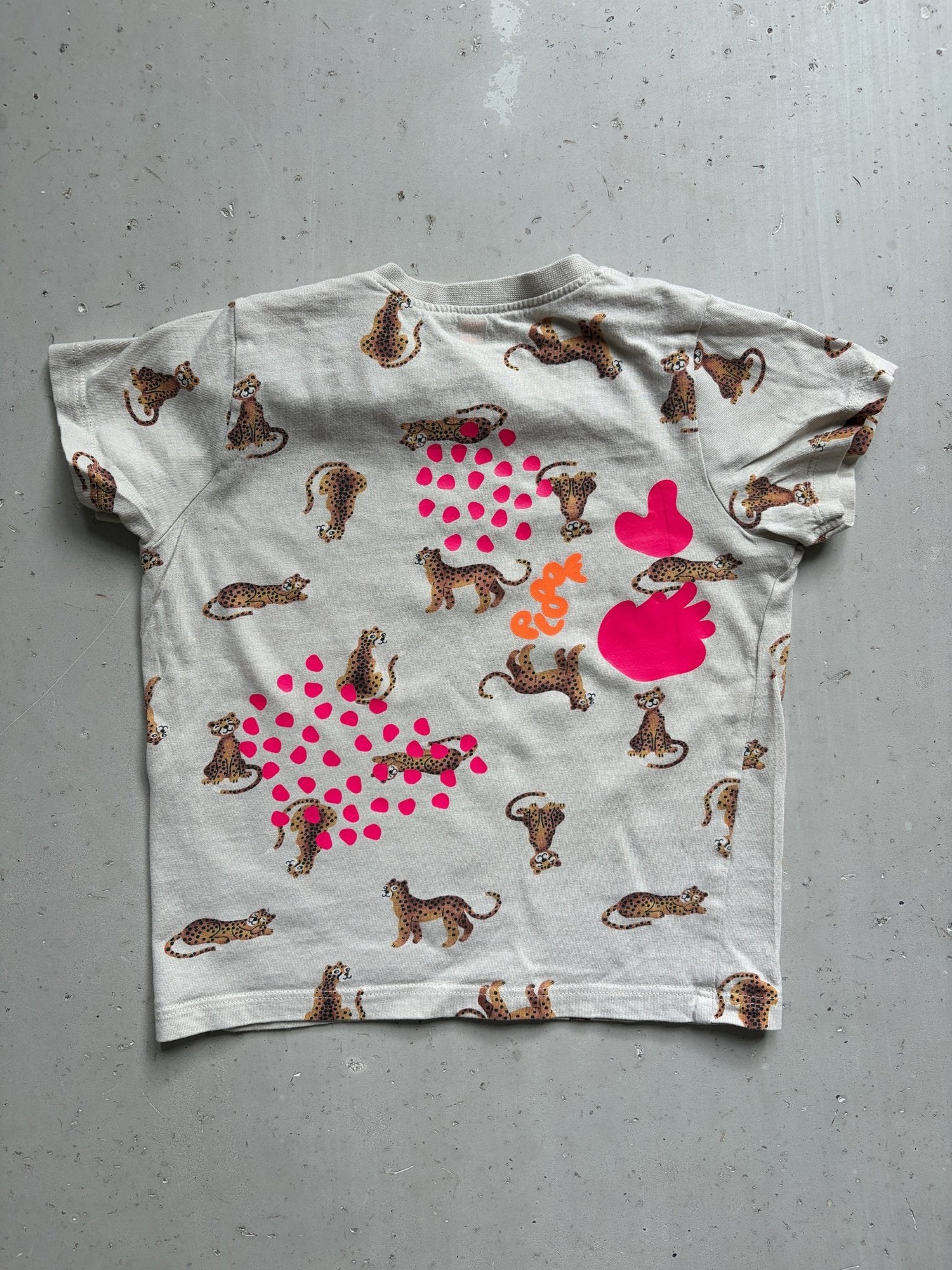 Plooofed Hema cheetah tee || 2-3T (euro 98)