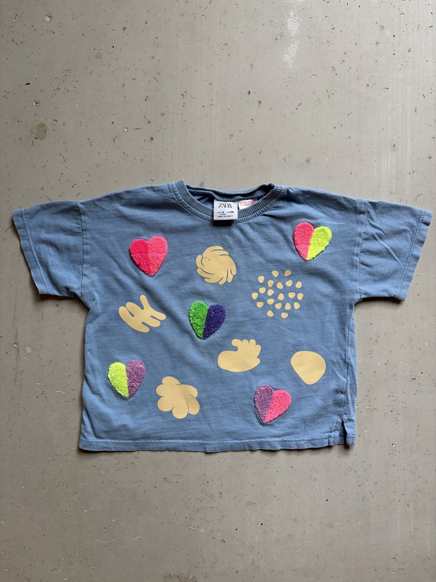 Plooofed Zara tshirt || 3Y (fits 2Y)