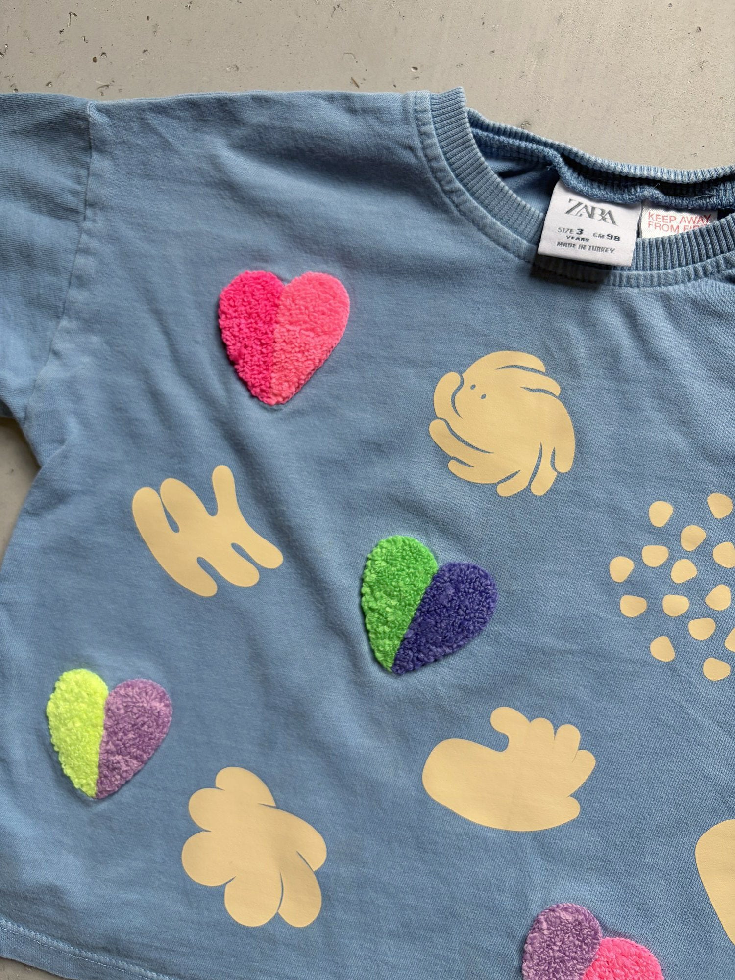 Plooofed Zara tshirt || 3Y (fits 2Y)