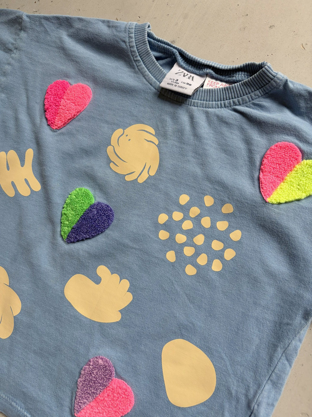 Plooofed Zara tshirt || 3Y (fits 2Y)