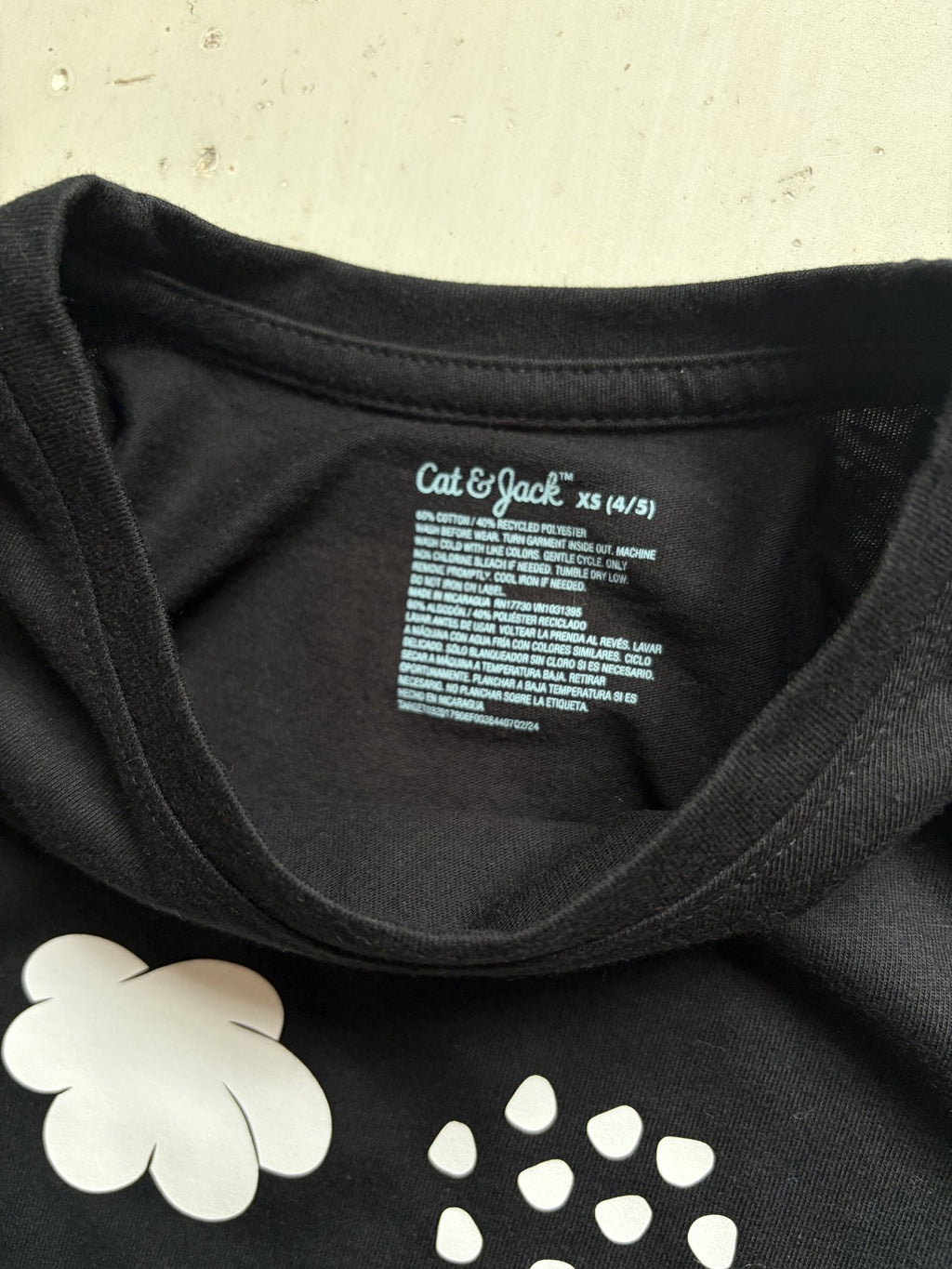 Plooofed Cat & Jack tshirt || XS (4/5Y)